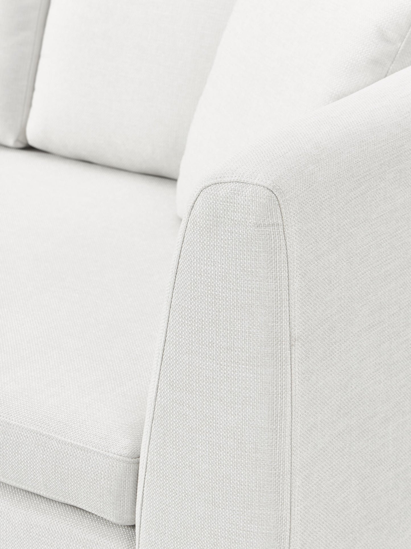 Sofa Emma (3-Sitzer) mit Metall-Füßen
