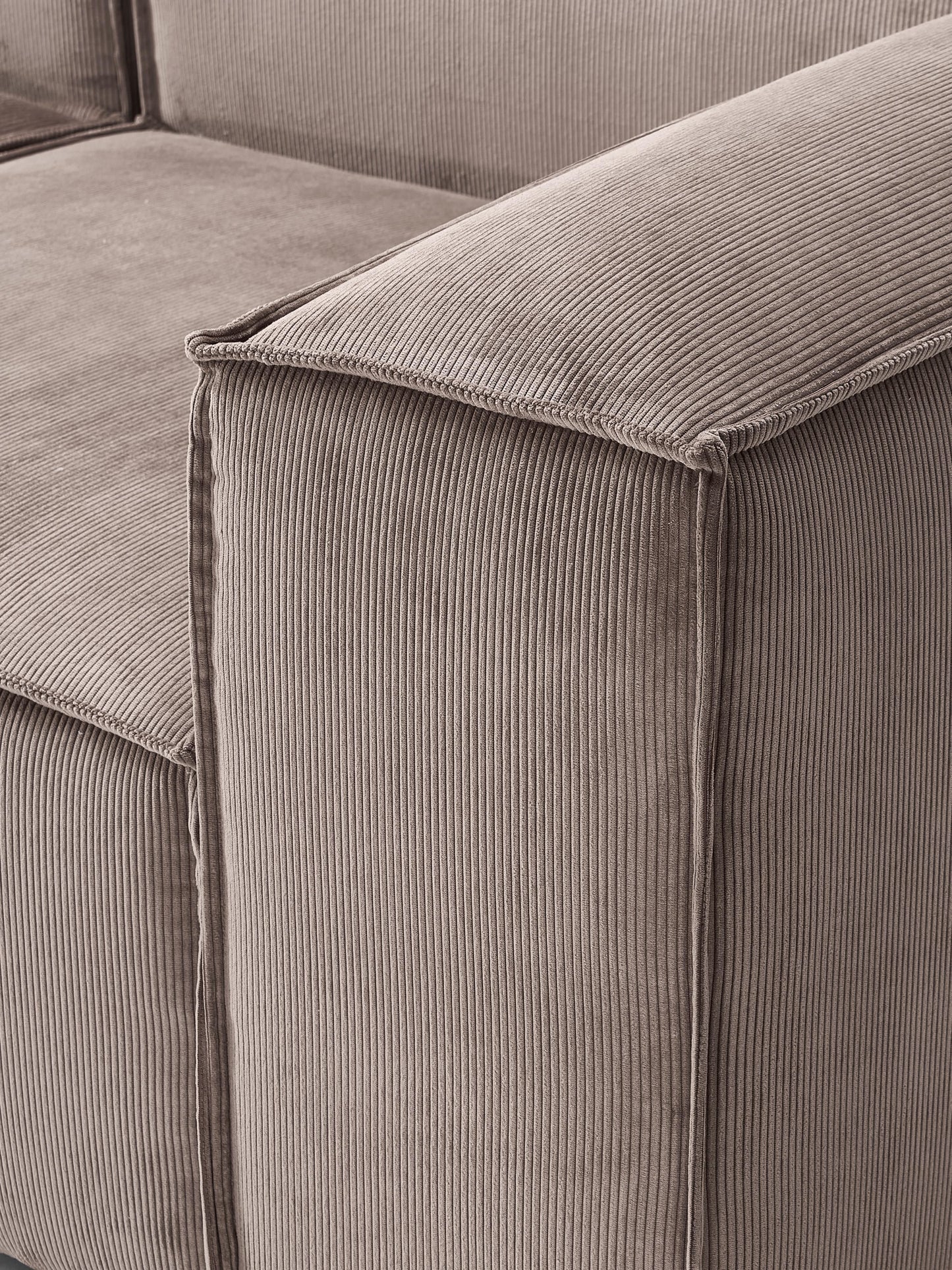 Modulares XL Sofa Lennon aus Cord