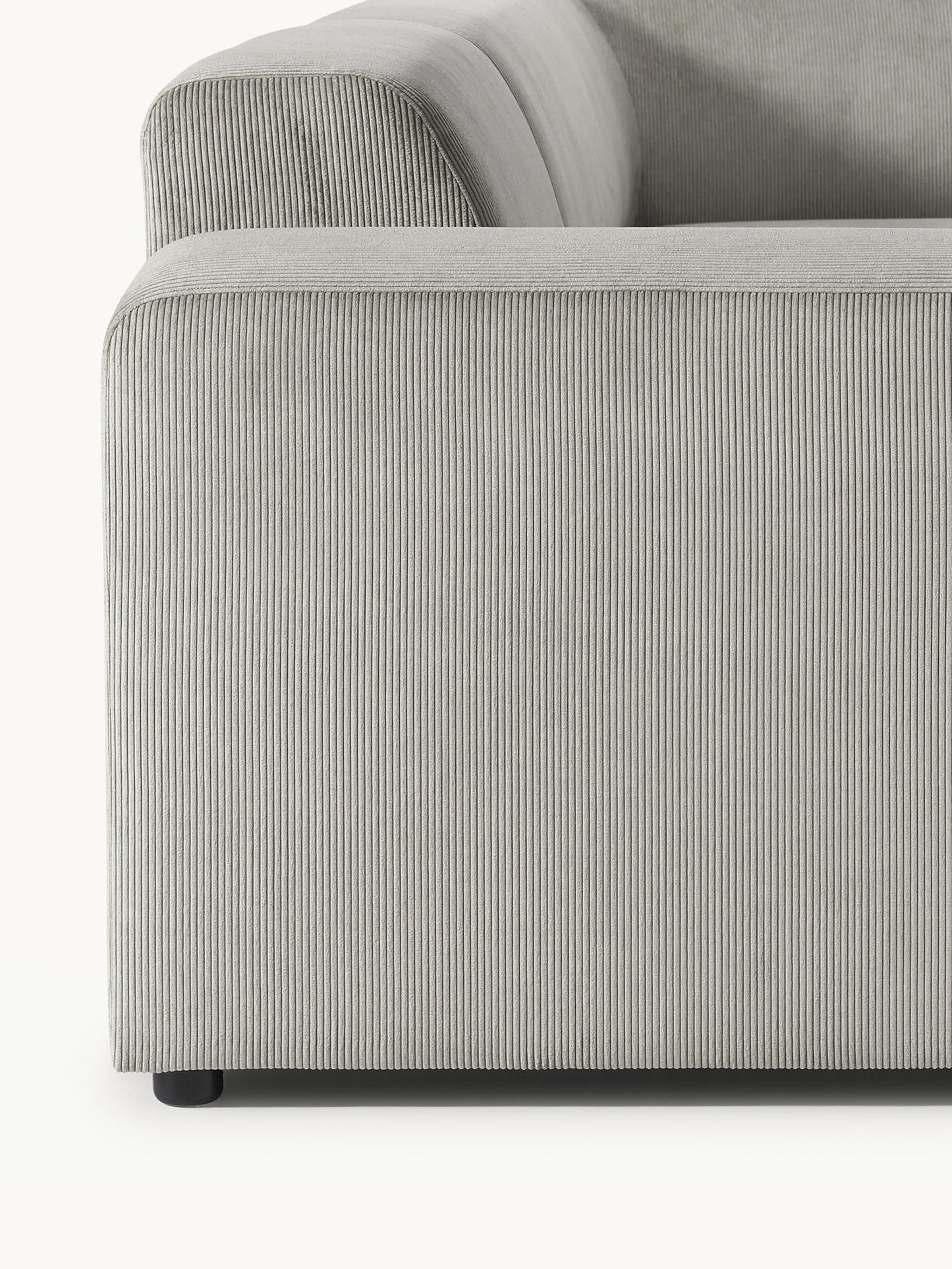 Cord-Ecksofa Melva (4-Sitzer)