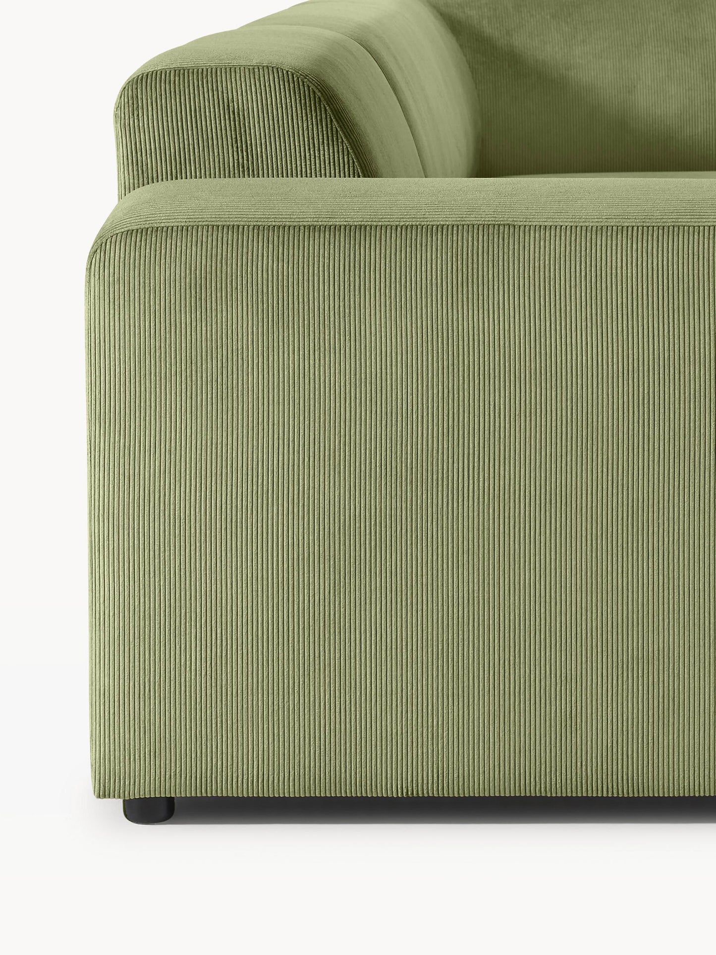 Cord-Ecksofa Melva (4-Sitzer)