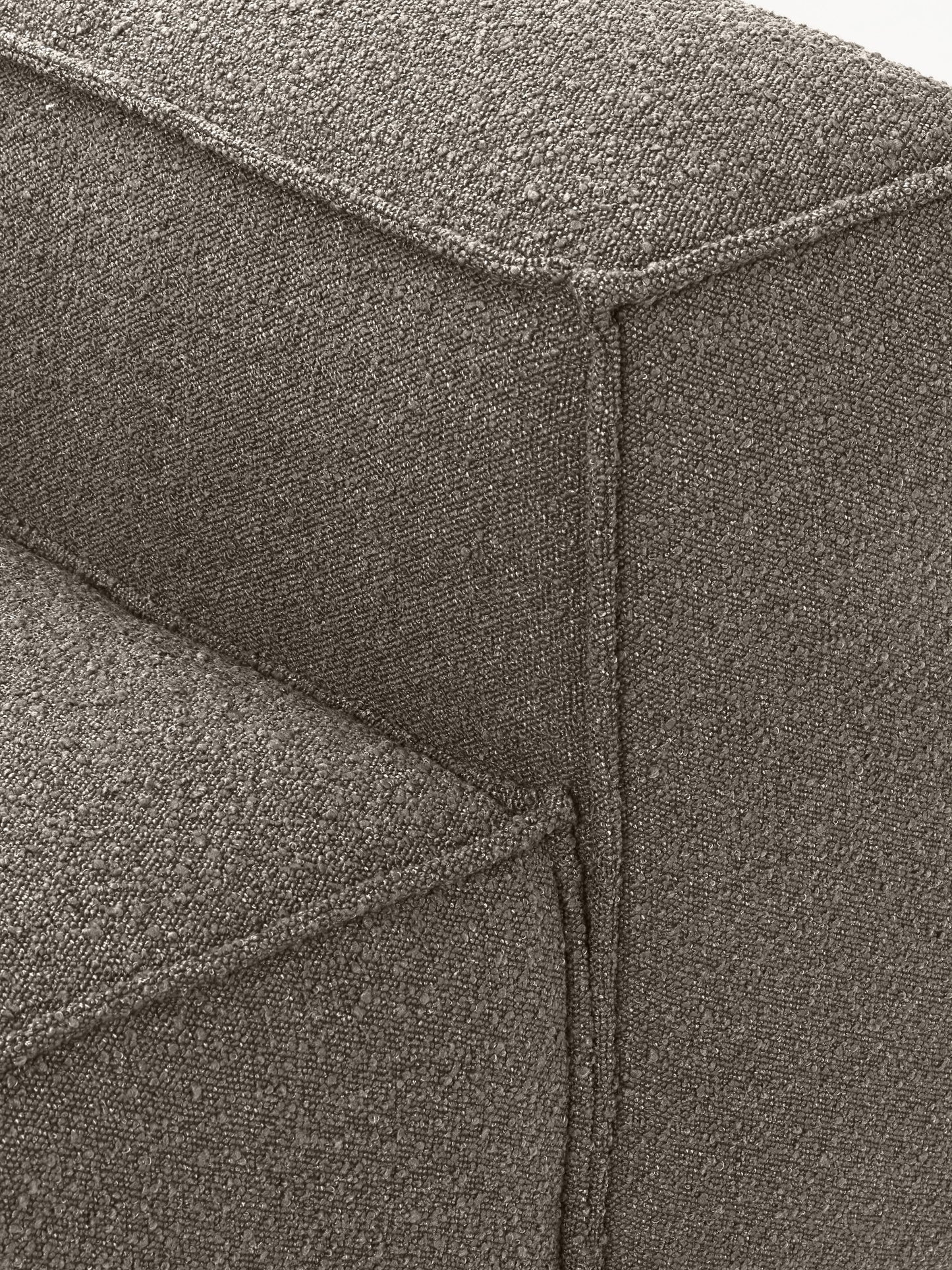 Eckmodul Lennon aus Bouclé