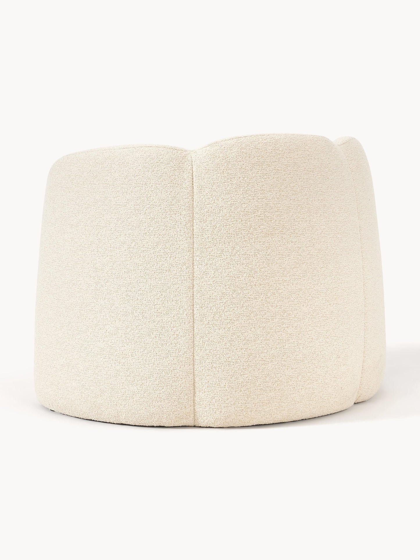 Bouclé-Loungesessel Fleur