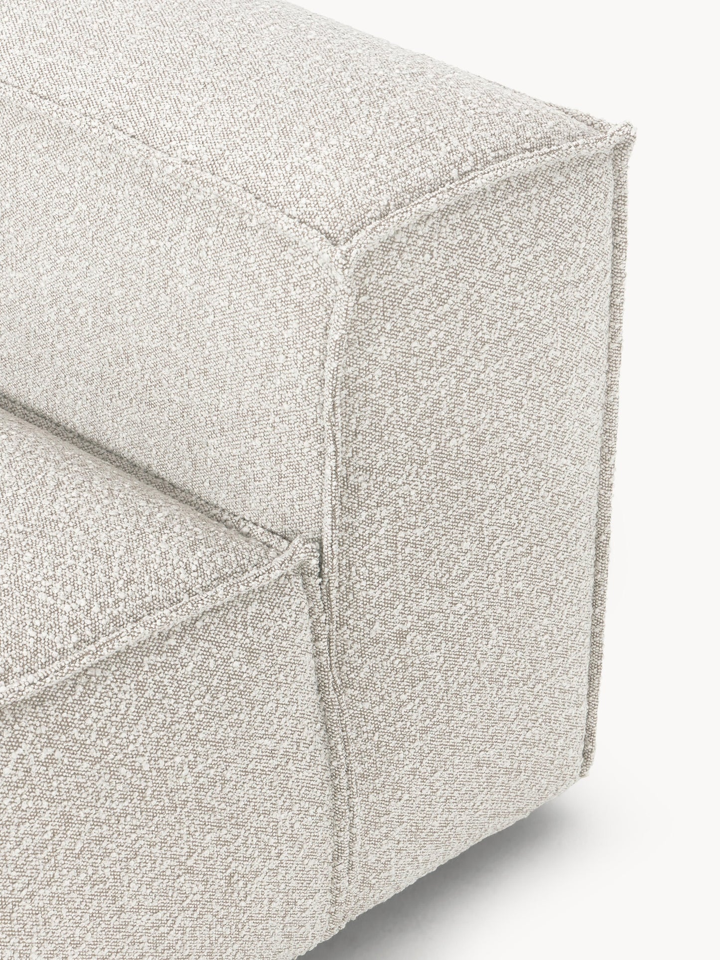 Mittelmodul Lennon aus Bouclé