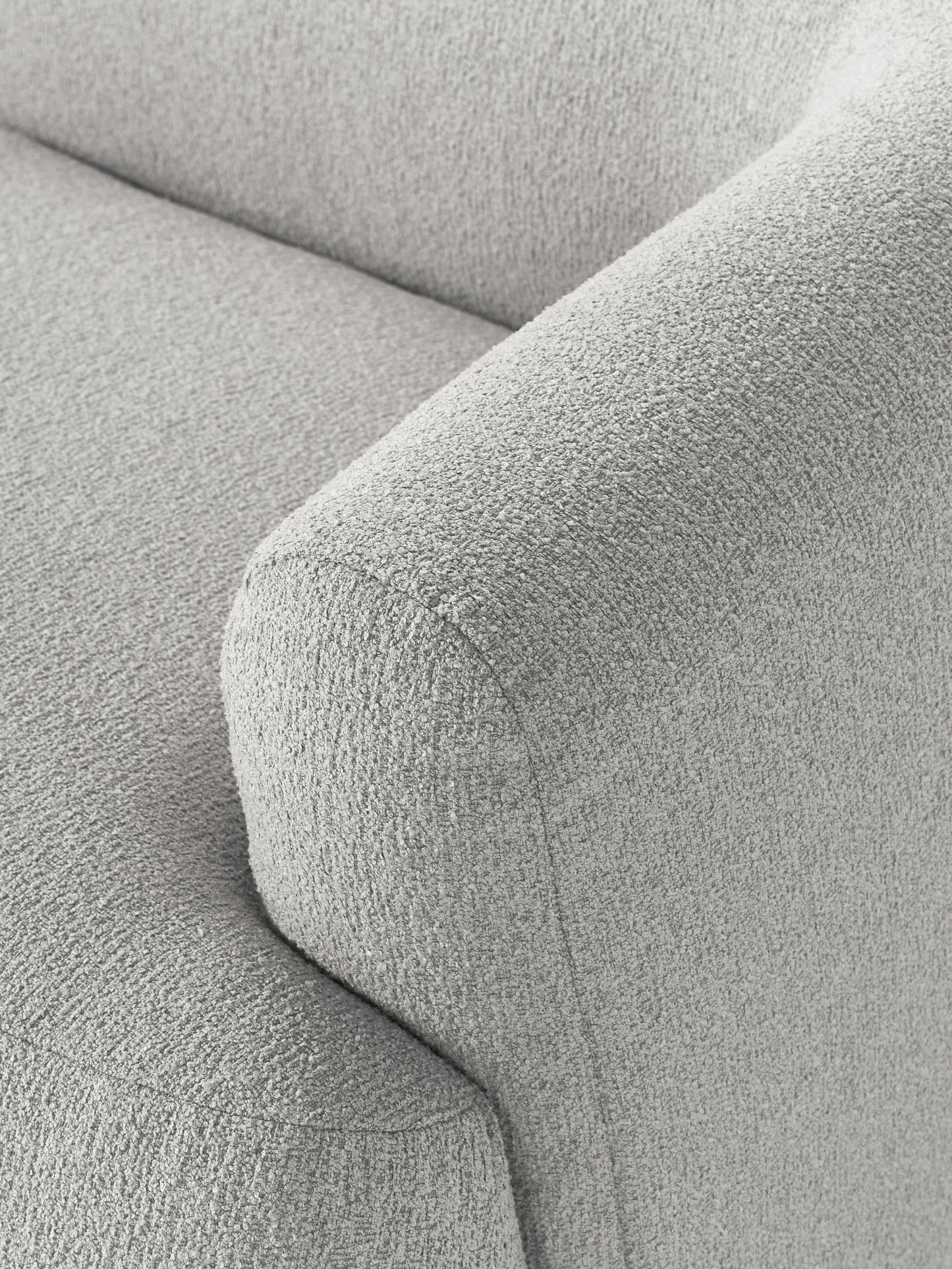 Modulares Bouclé-Sofa Sofia (2-Sitzer)