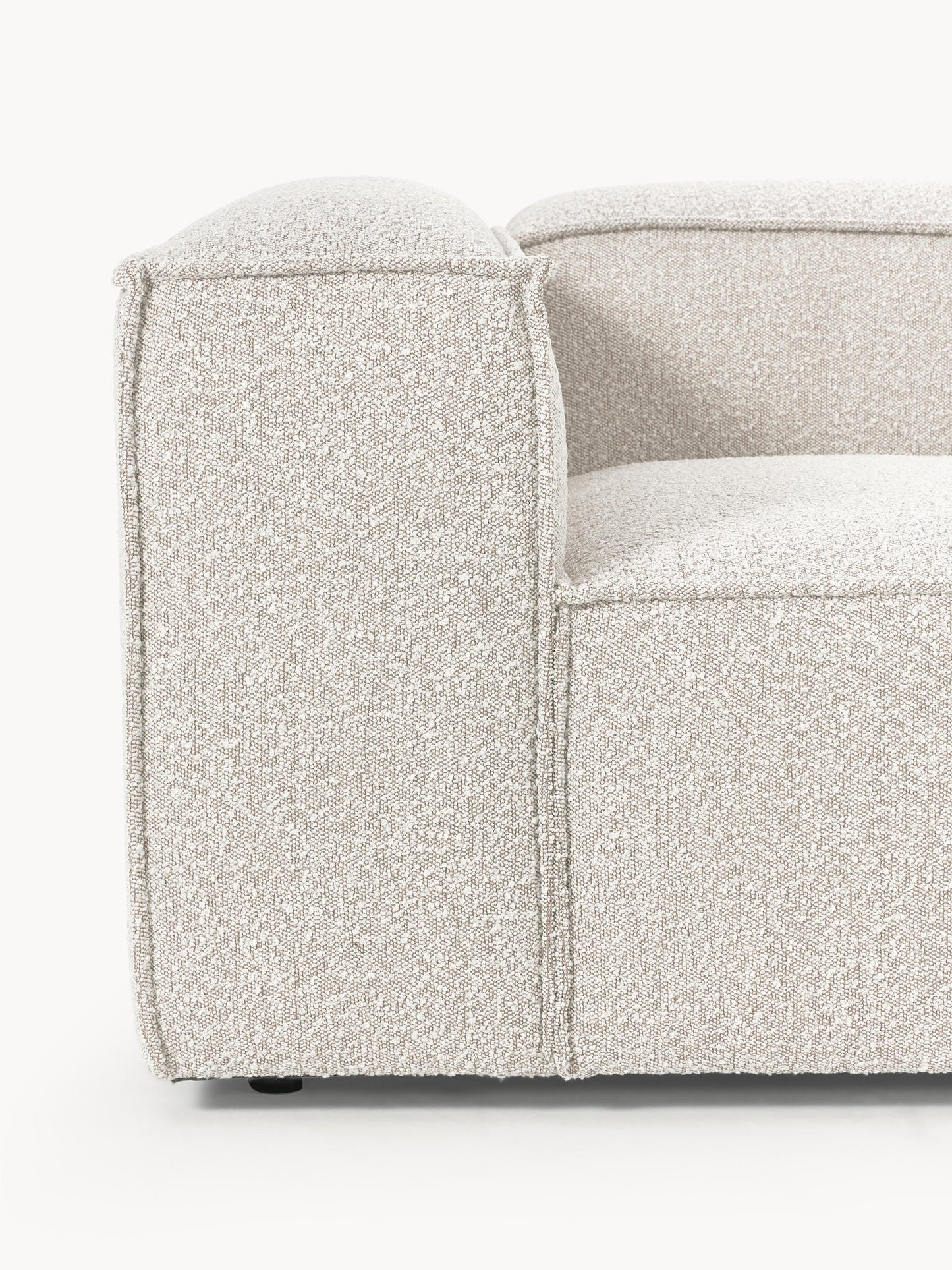 Modulares Sofa Lennon (3-Sitzer) aus Bouclé
