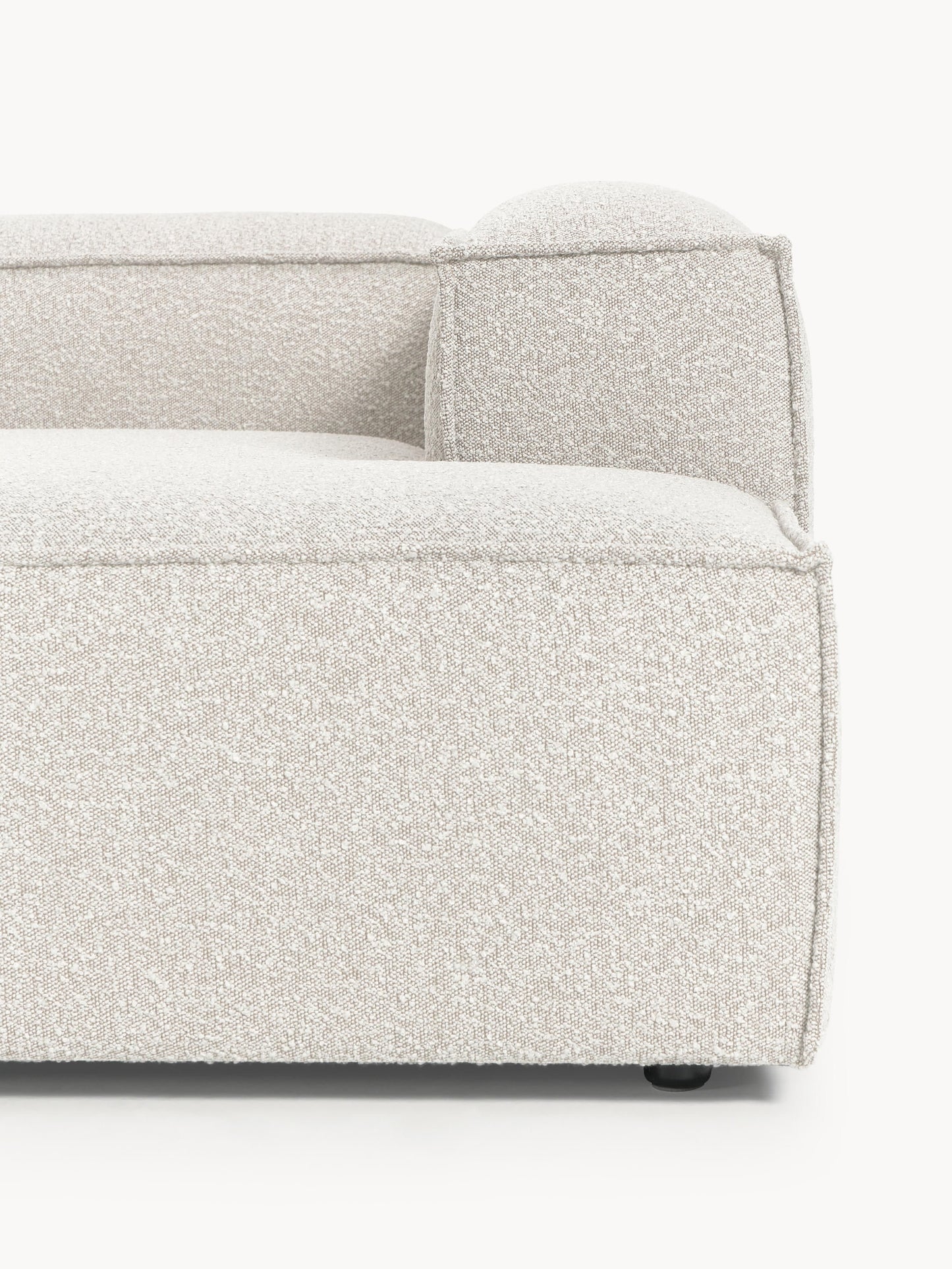 Modulares XL Sofa Lennon aus Bouclé