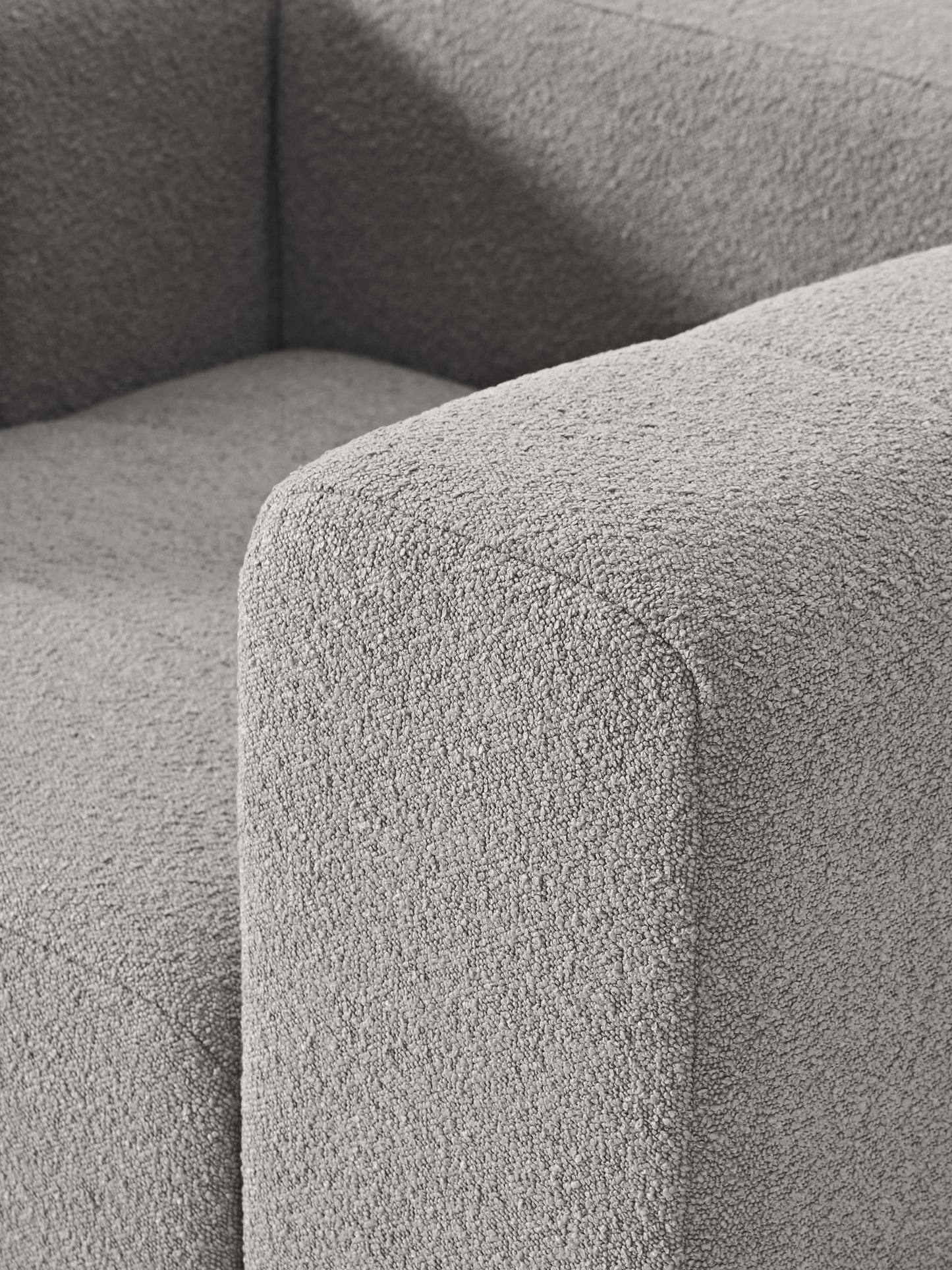 Bouclé-Loungesessel Lena
