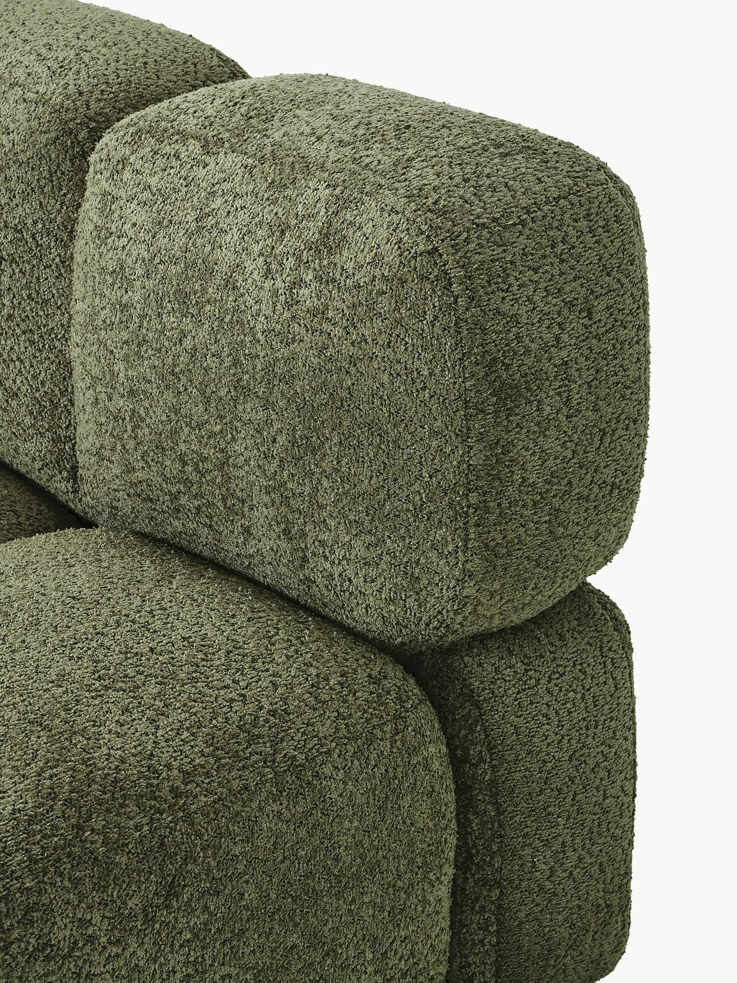Mittelmodul Tayla aus Teddy-Bouclé