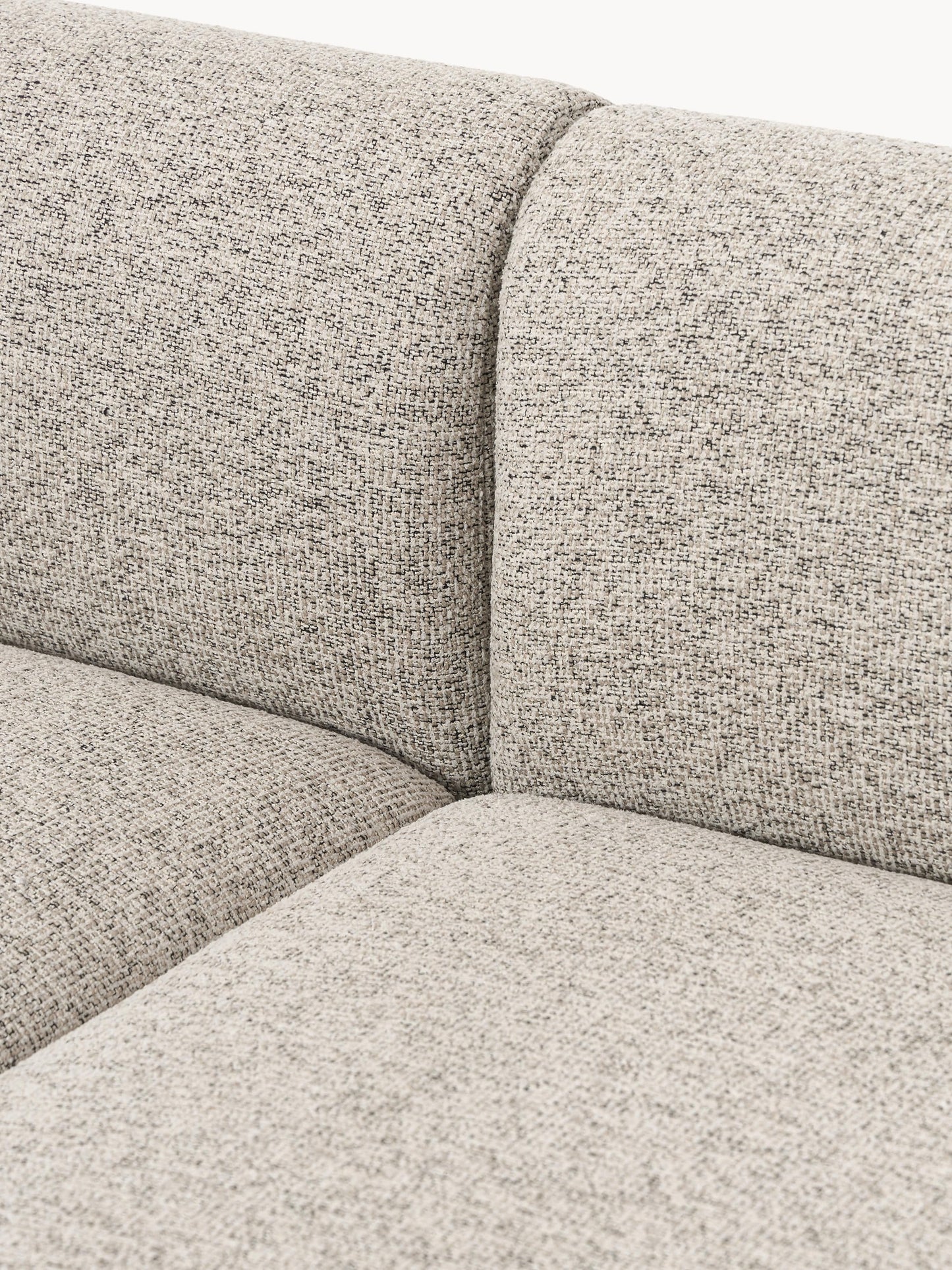 Modulares Bouclé-Ecksofa Sofia (3-Sitzer)
