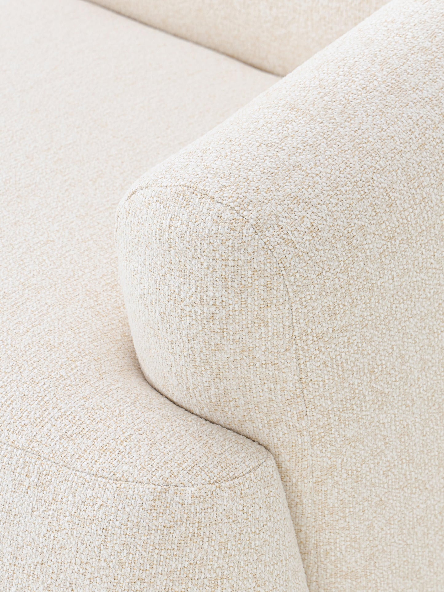 Modulares Bouclé-Sofa Sofia (2-Sitzer)