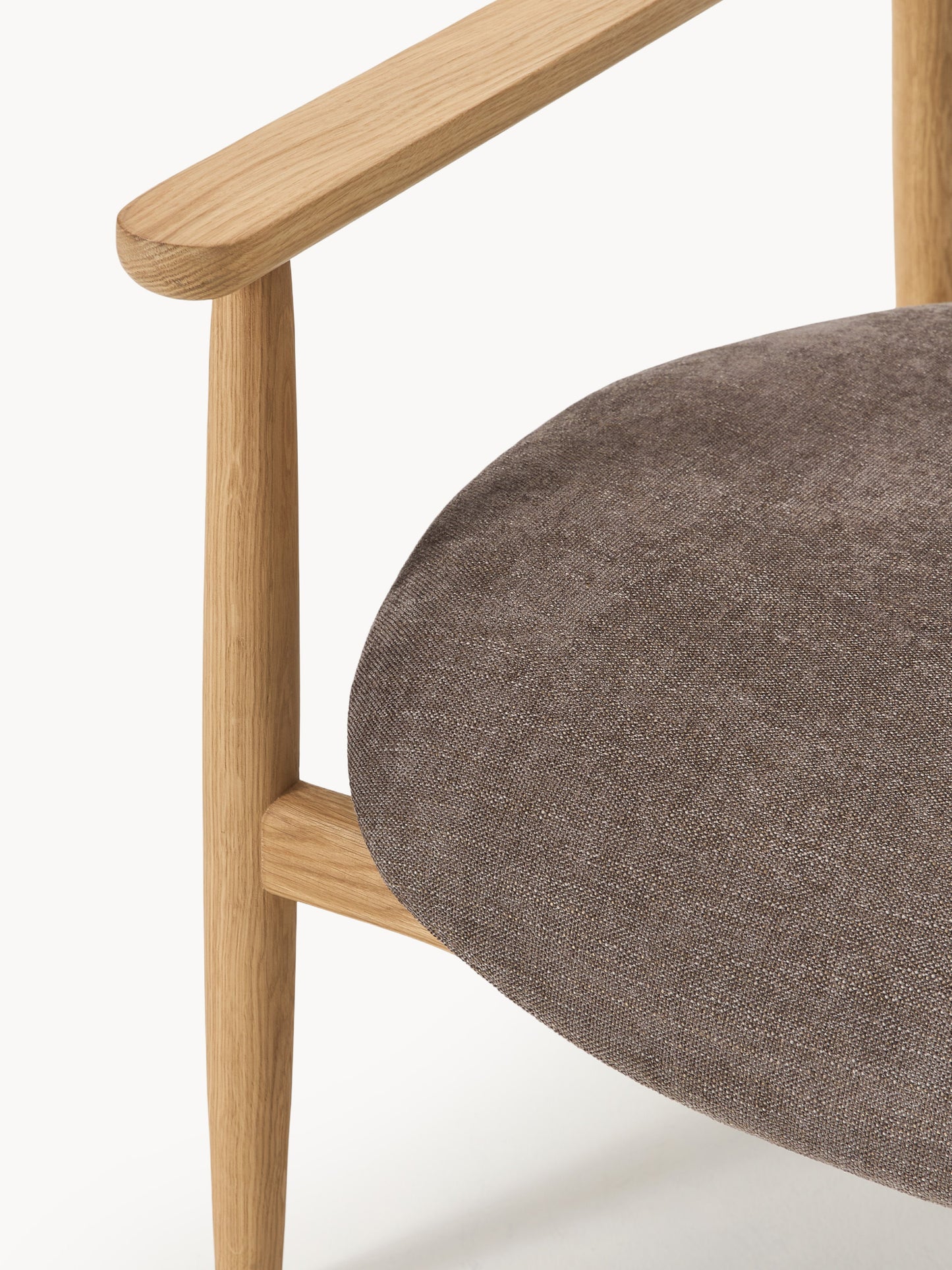 Loungesessel Rae aus Eichenholz