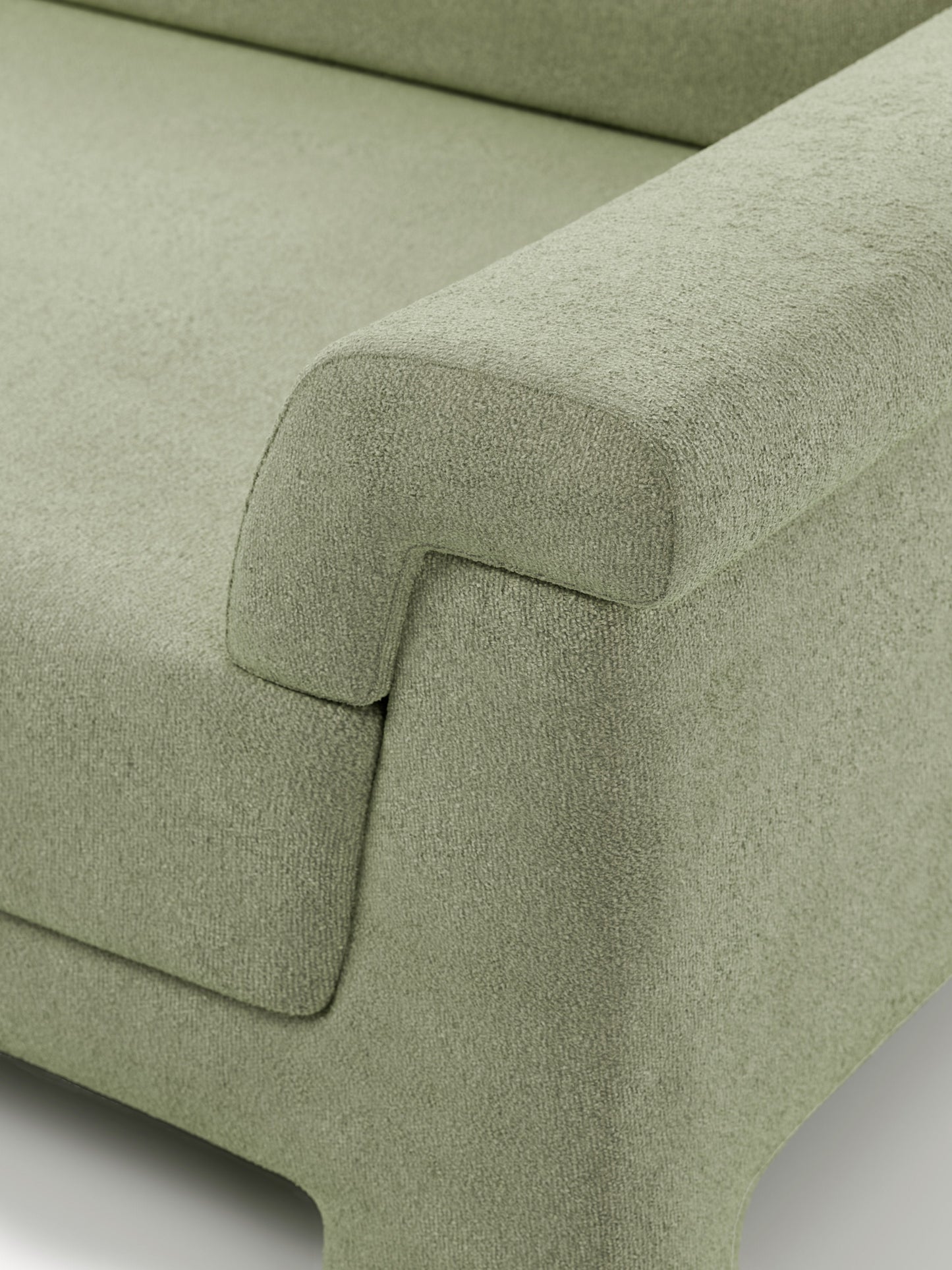 Bouclé-Sofa Atlas (3-Sitzer)