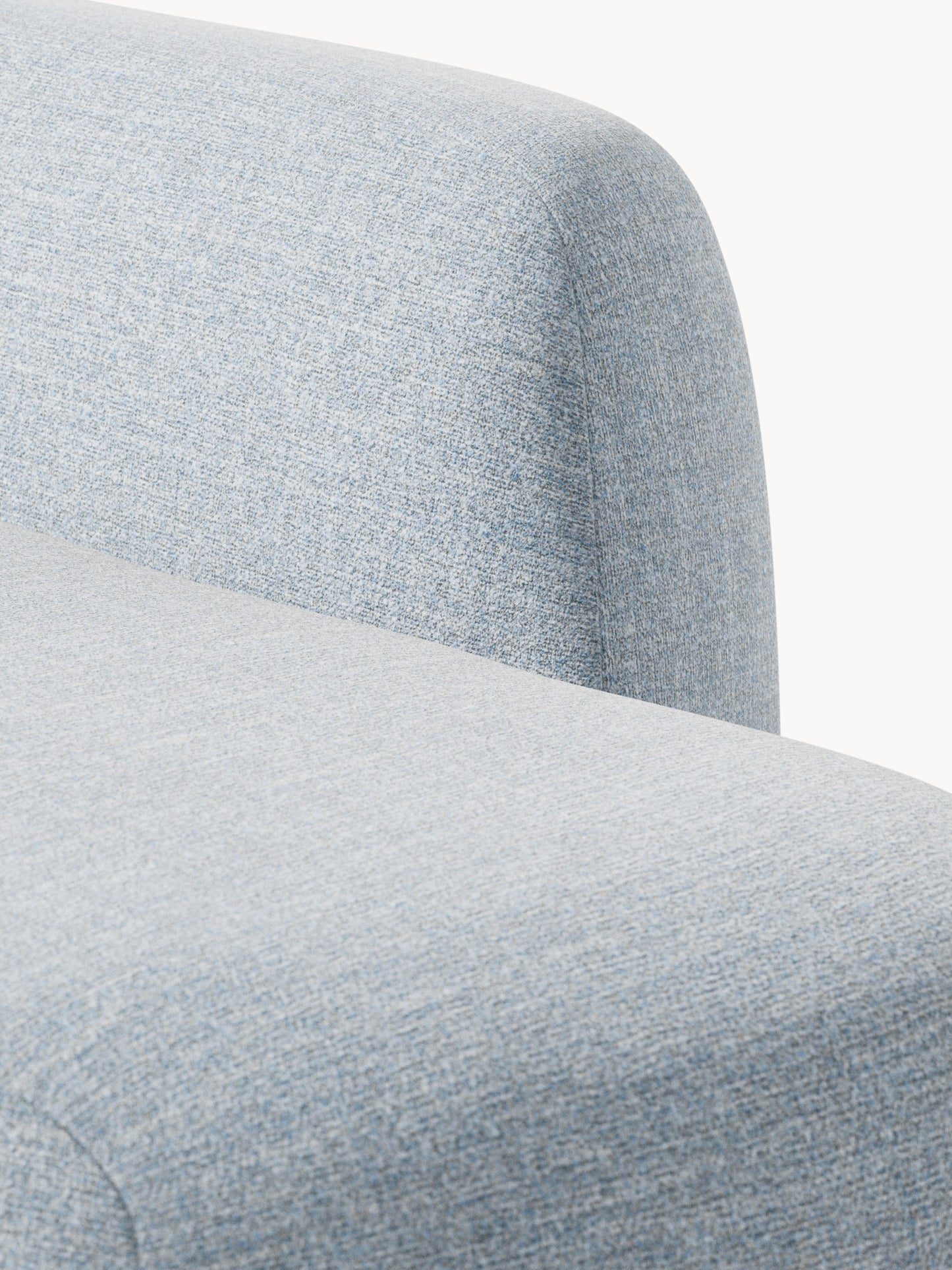 Modulares Bouclé-XL-Sofa Wolke