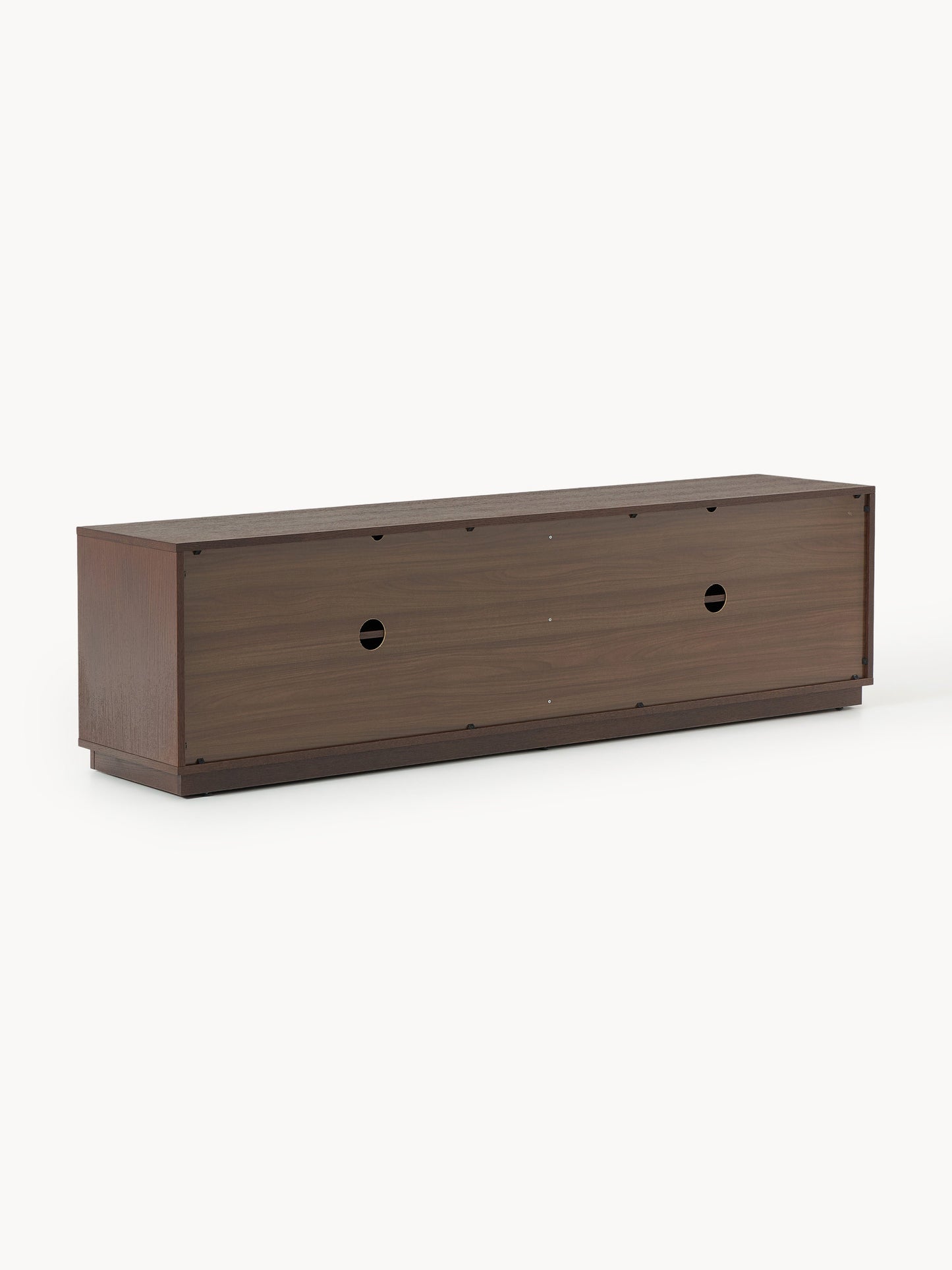 Holz-TV-Lowboard Wisp mit gepolsterter Front