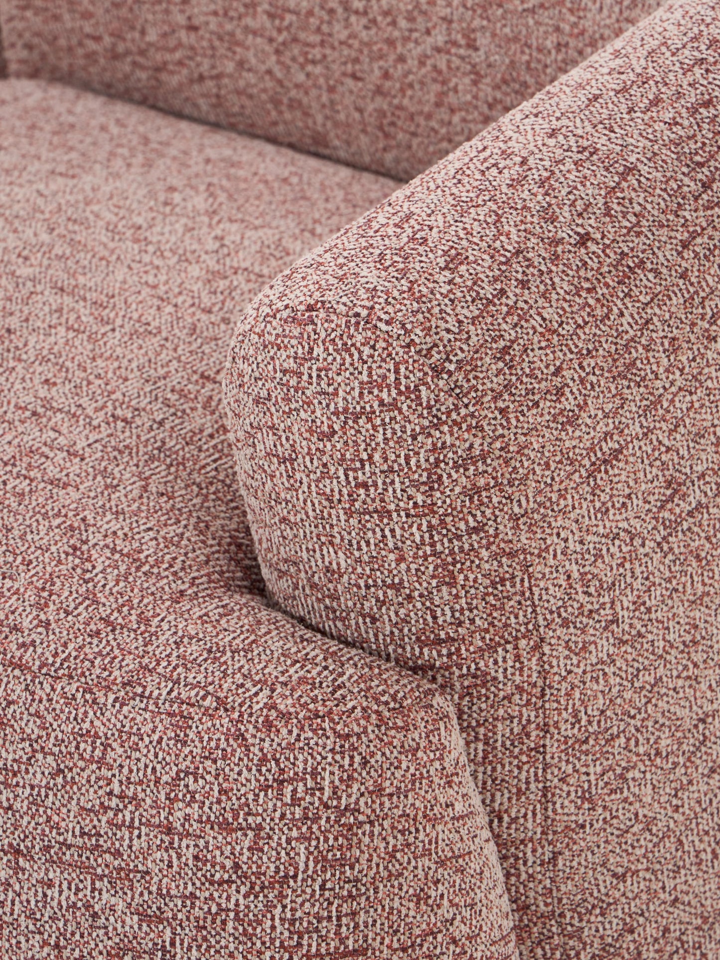 Modulares Bouclé-Sofa Sofia (3-Sitzer)