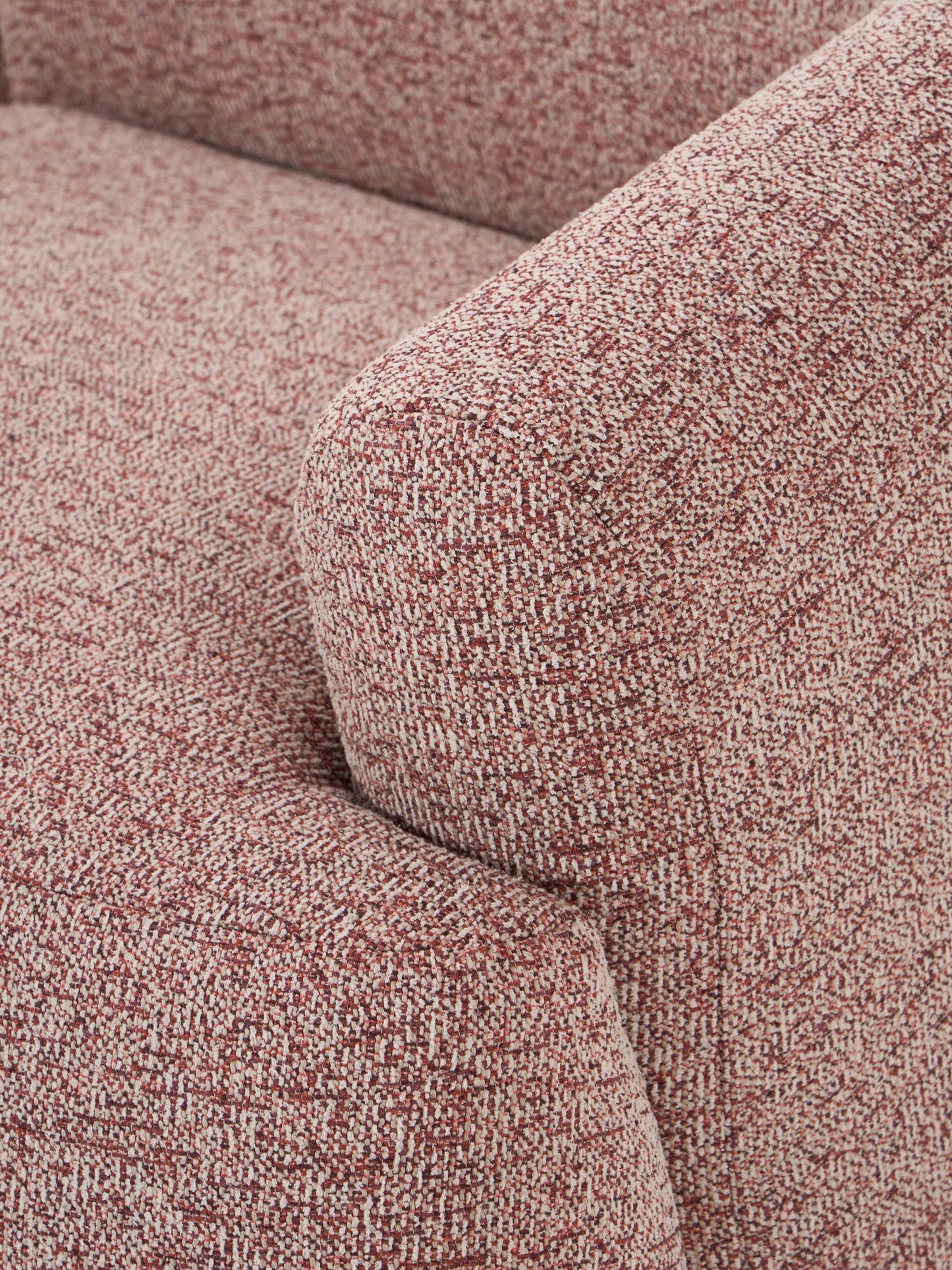 Modulares Bouclé-Ecksofa Sofia (4-Sitzer)