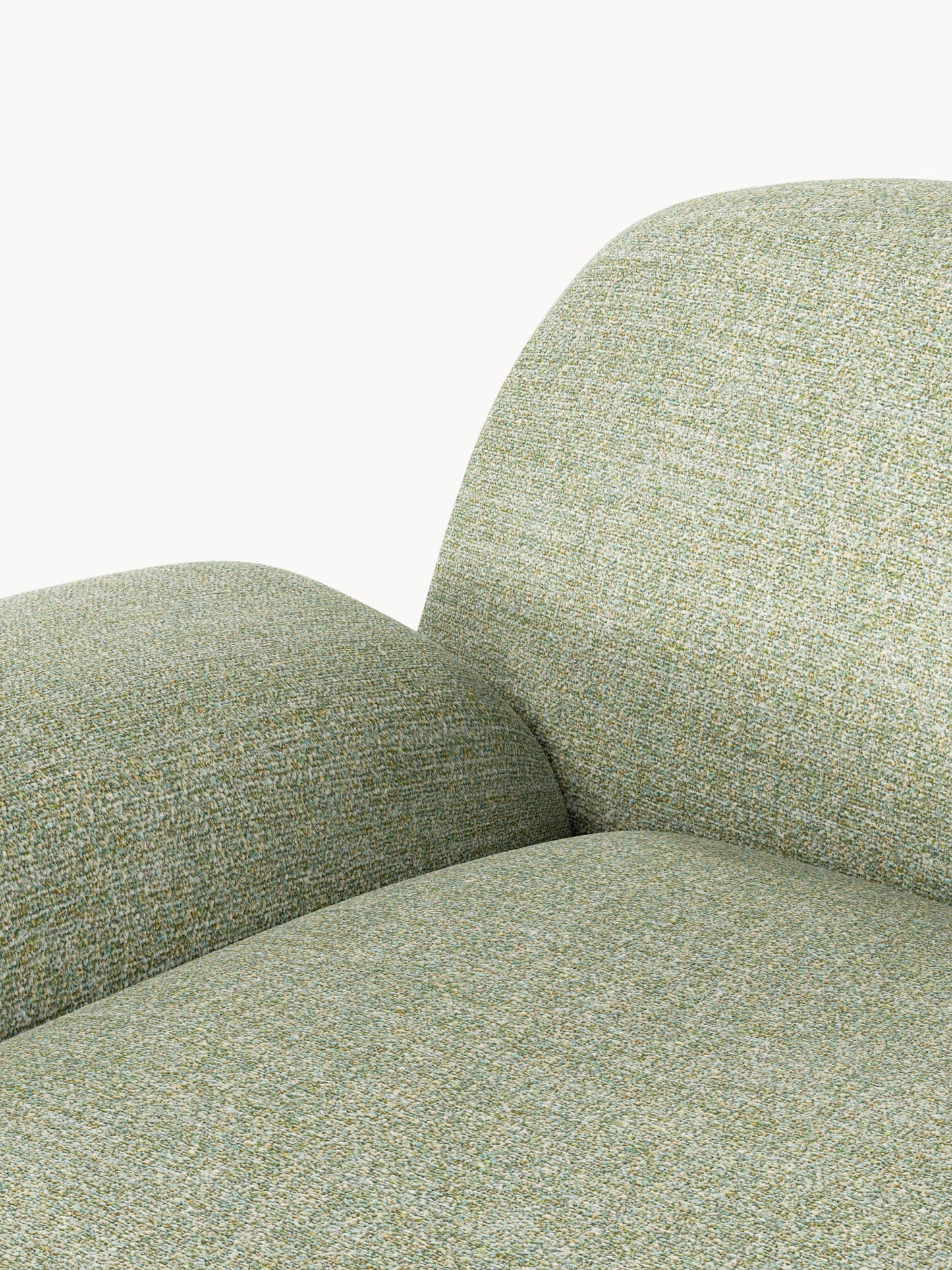 Bouclé-XL-Loungesessel Wolke