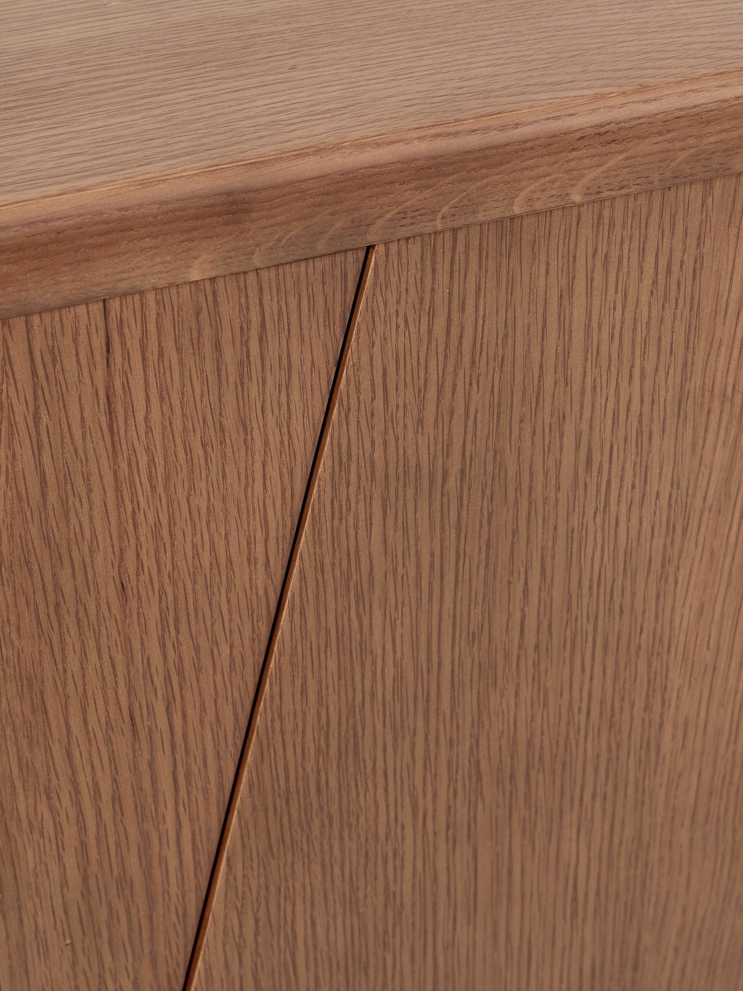 Holz-Sideboard Tundra mit Emperador-Marmorbeinen