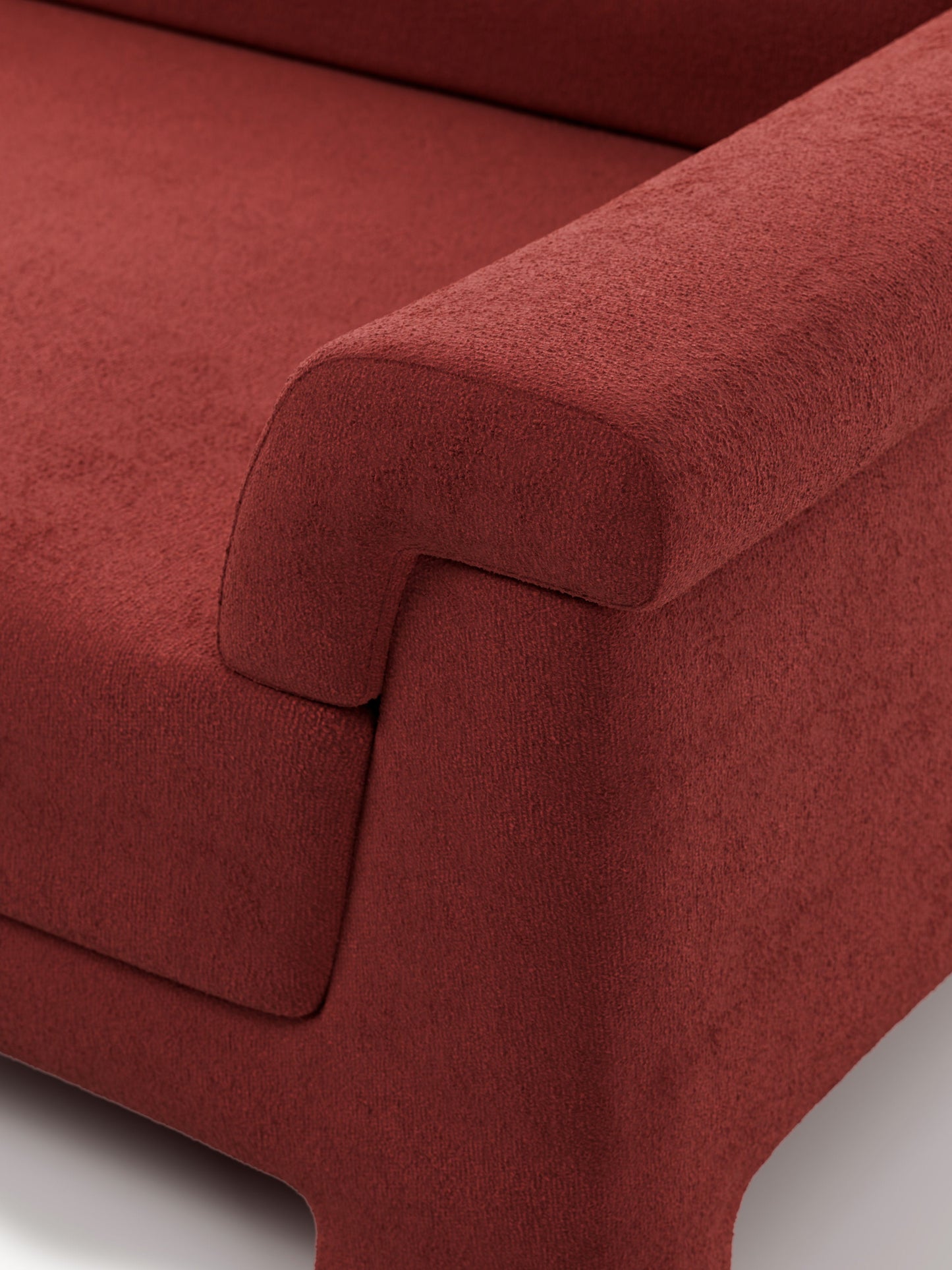 Bouclé-Sofa Atlas (4-Sitzer)