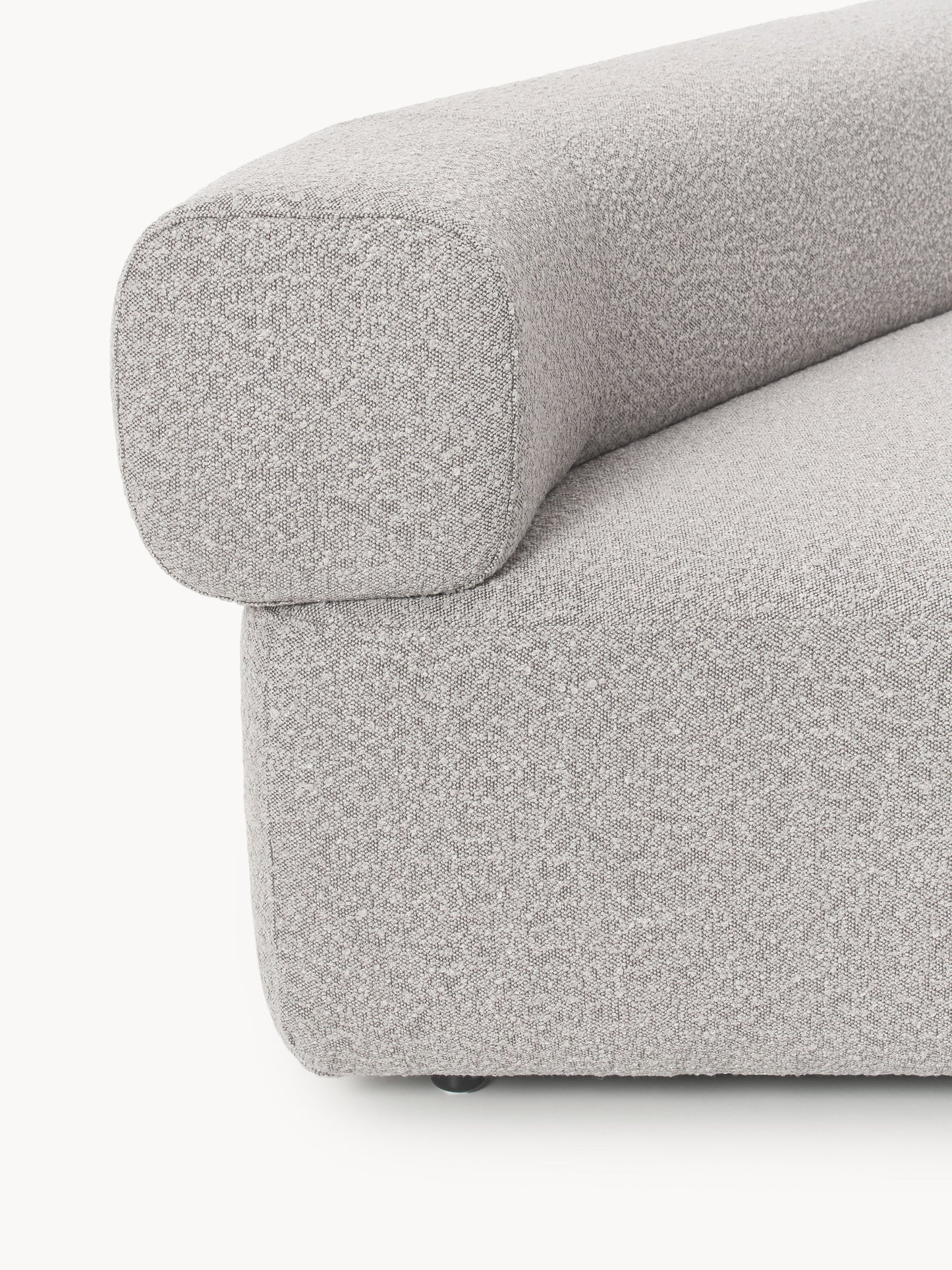Rundes Bouclé-Eckmodul Anton