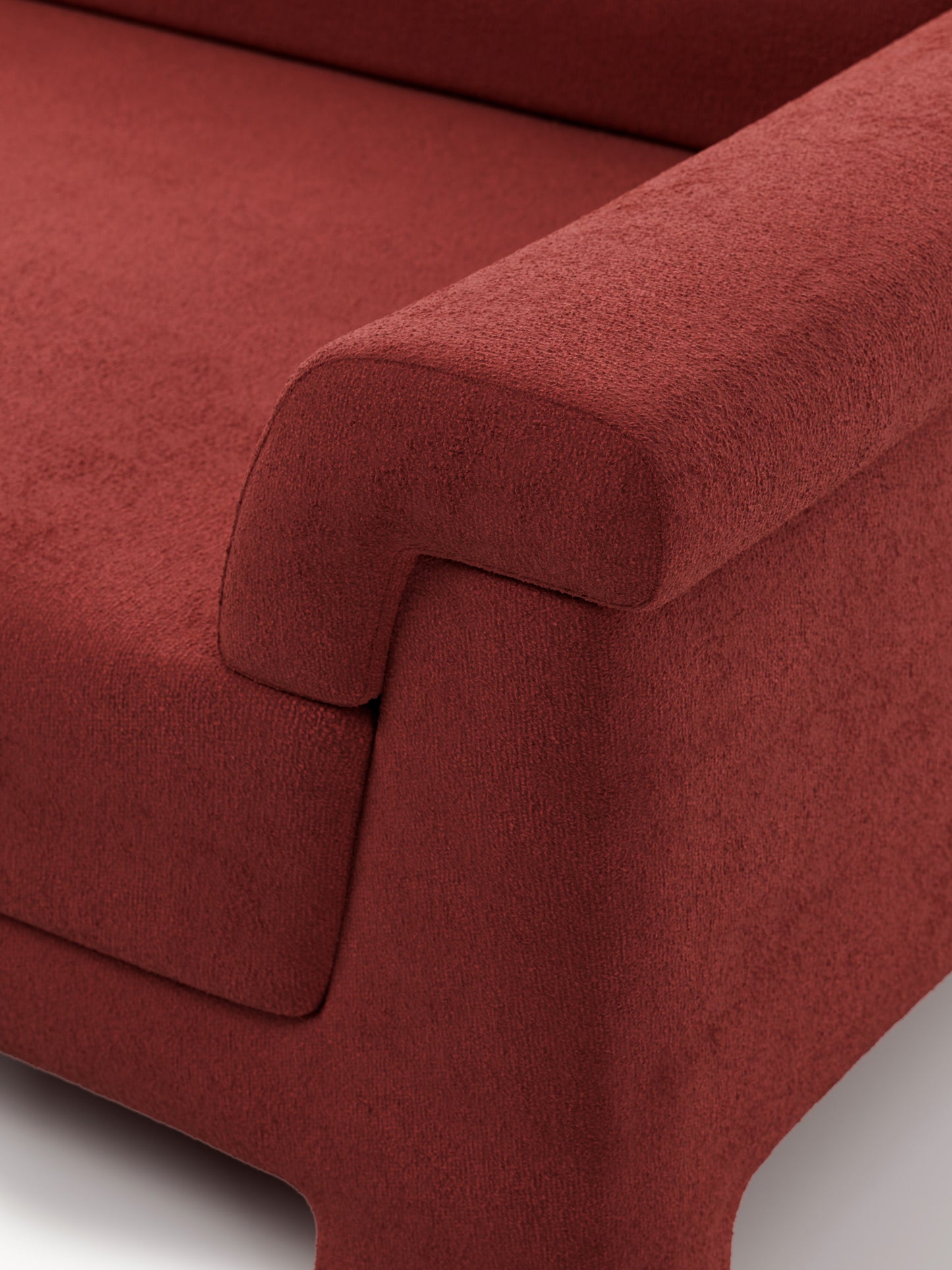 Bouclé-Sofa Atlas (3-Sitzer)