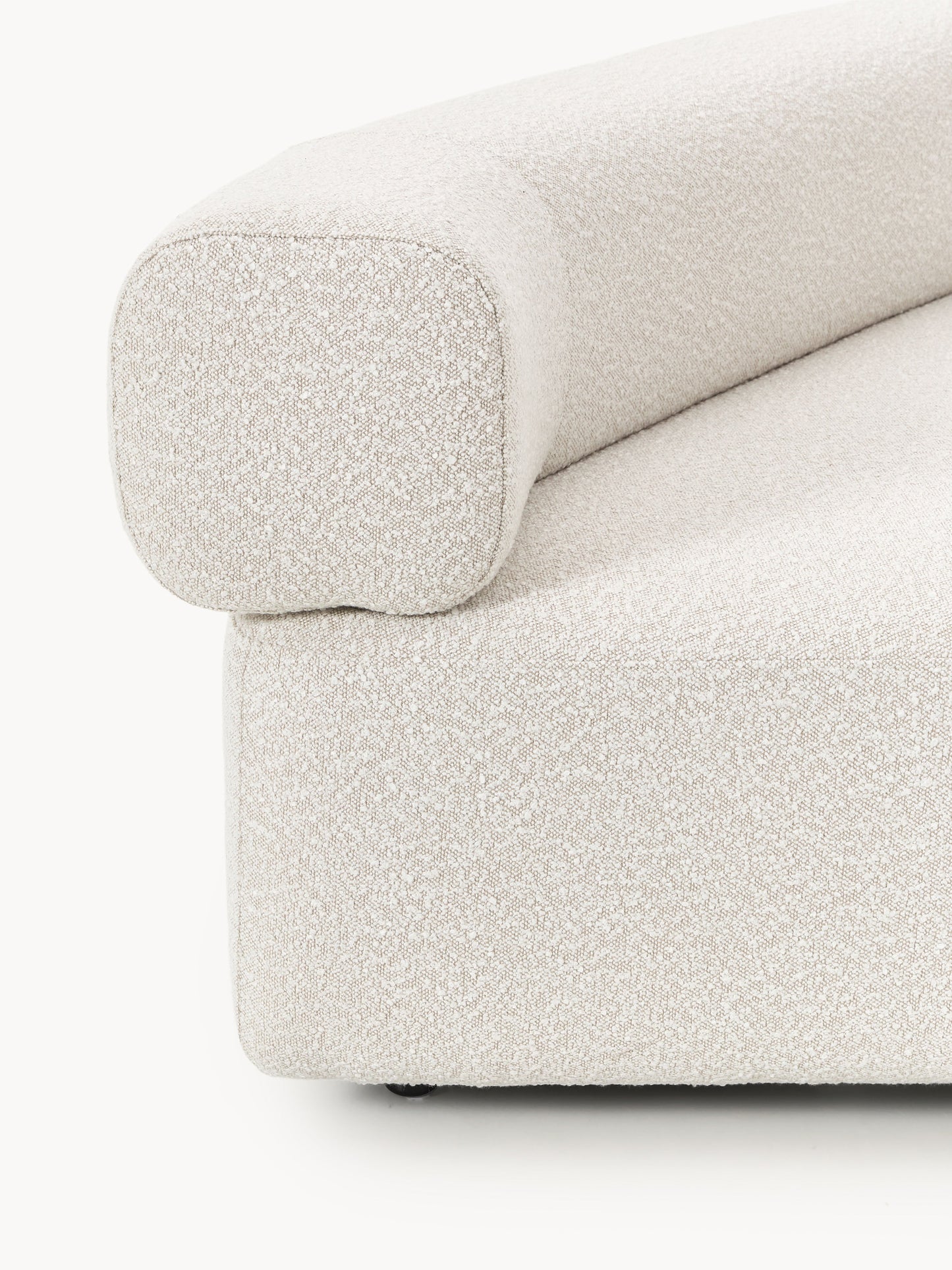 Rundes Bouclé-Eckmodul Anton