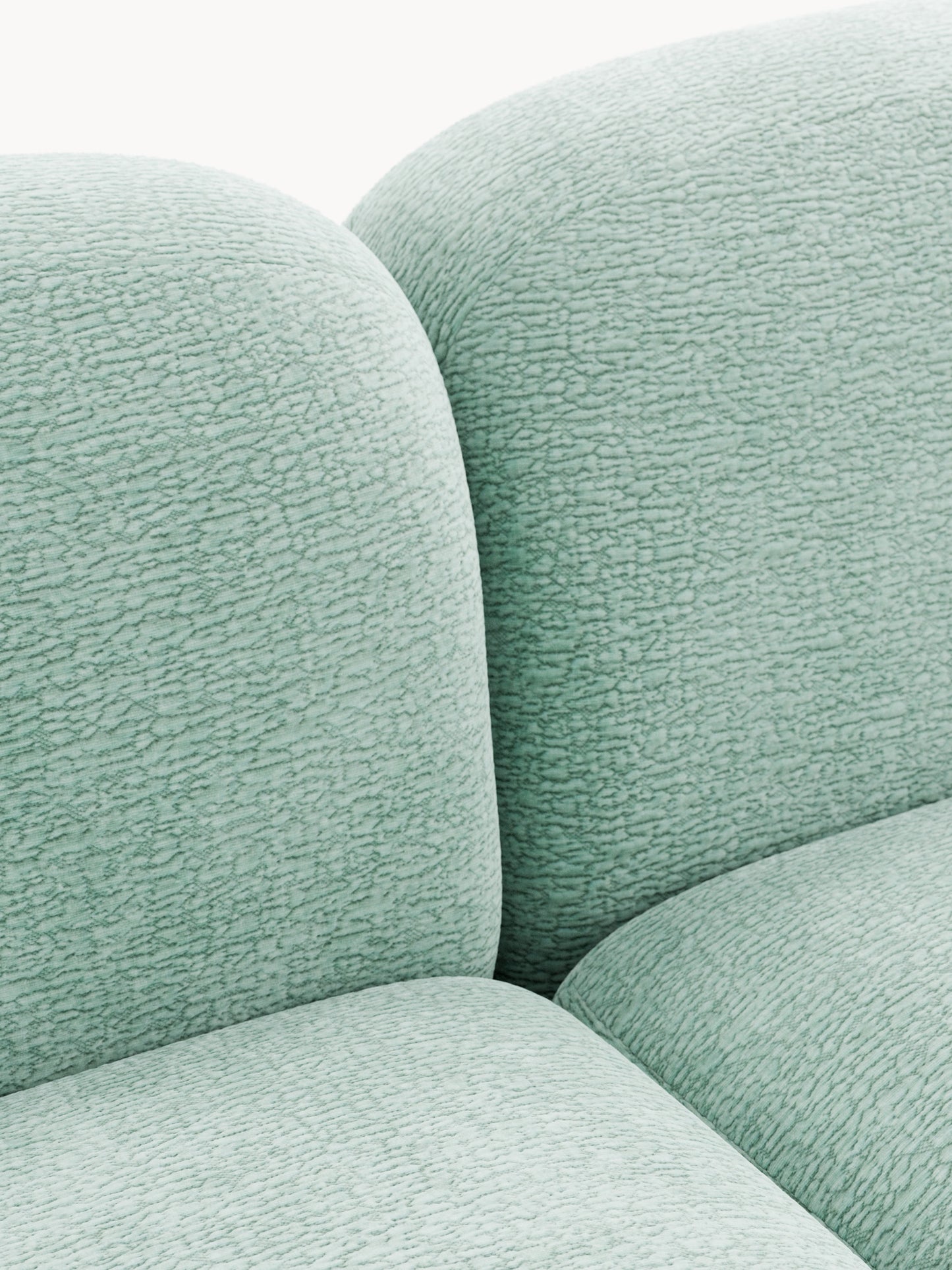 Modulares Teddy-Ecksofa Wolke (4-Sitzer)