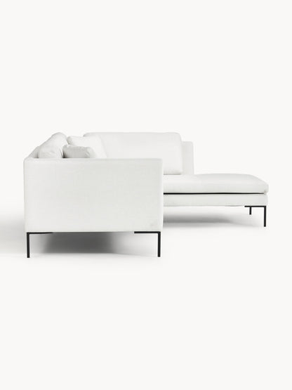 Ecksofa Emma mit Metall-Füßen