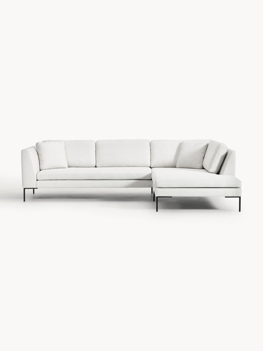Galeriebild 1 - Ecksofa Emma mit Metall-Füßen