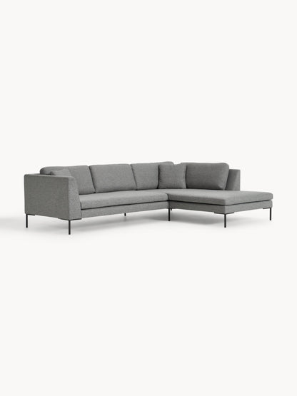 Ecksofa Emma mit Metall-Füßen