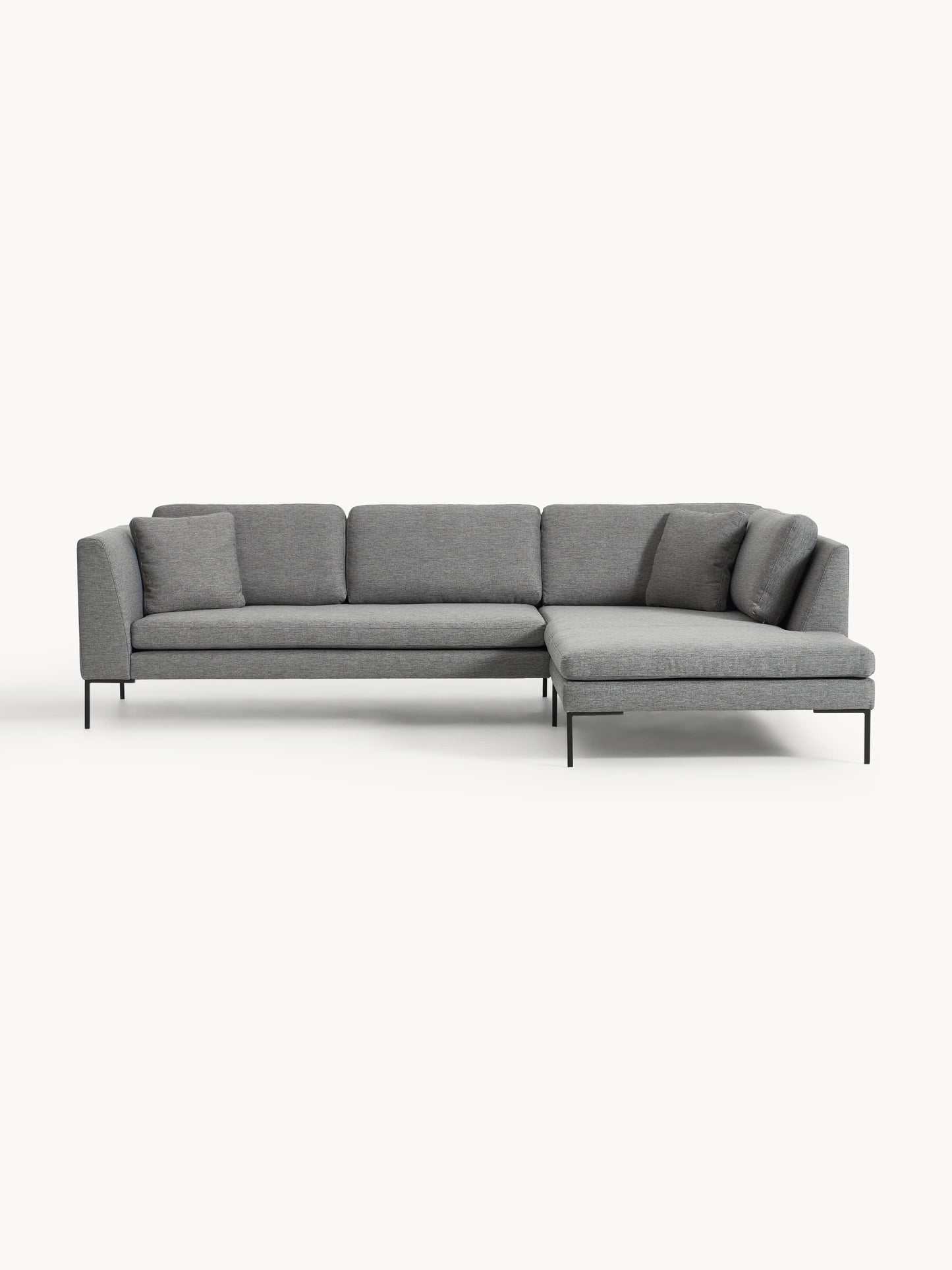 Galeriebild 1 - Ecksofa Emma mit Metall-Füßen