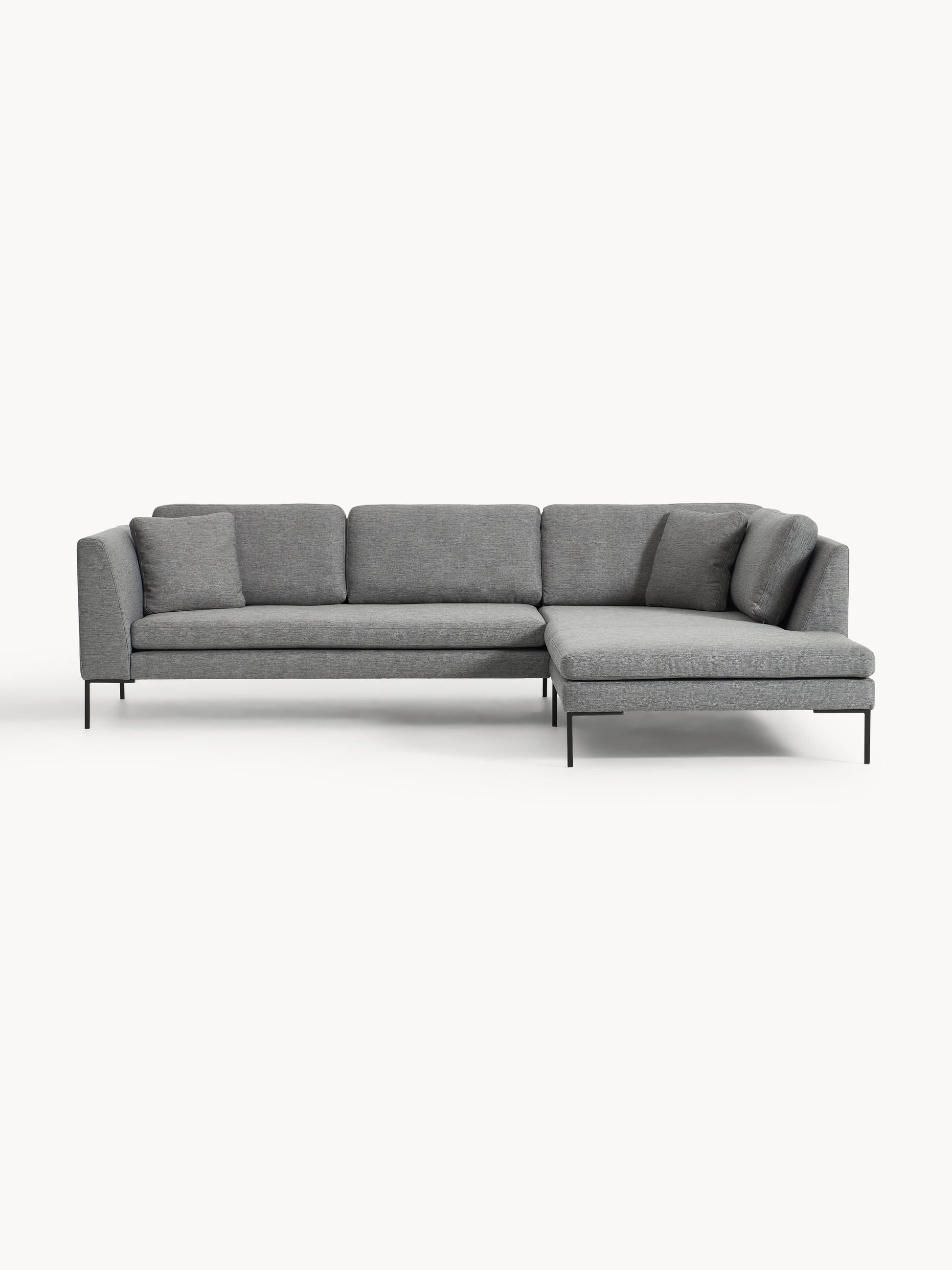 Galeriebild 1 - Ecksofa Emma mit Metall-Füßen