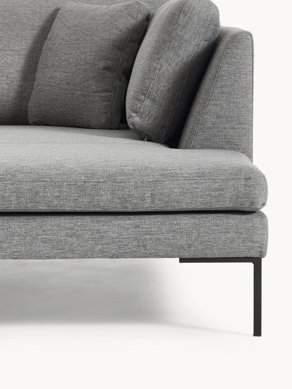 Ecksofa Emma mit Metall-Füßen