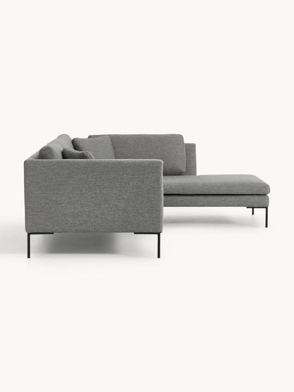 Ecksofa Emma mit Metall-Füßen
