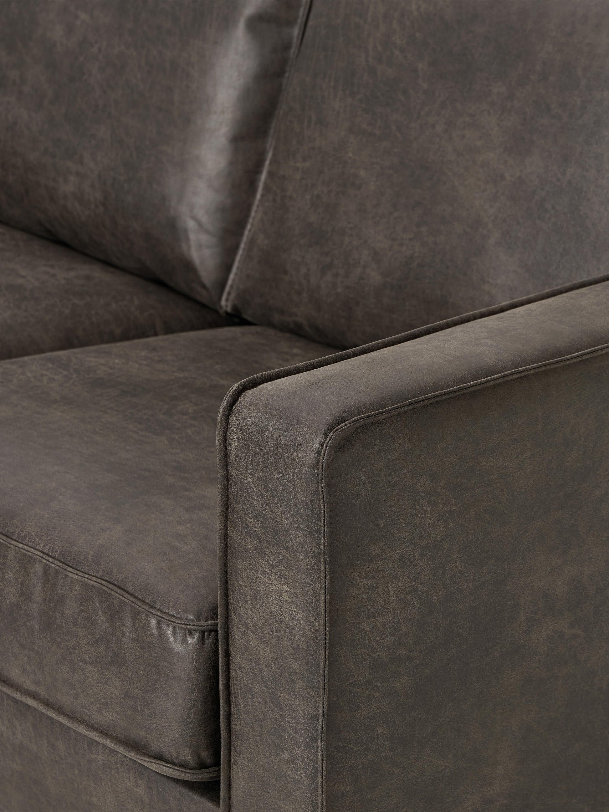 Leder-Sofa Hunter (3-Sitzer)