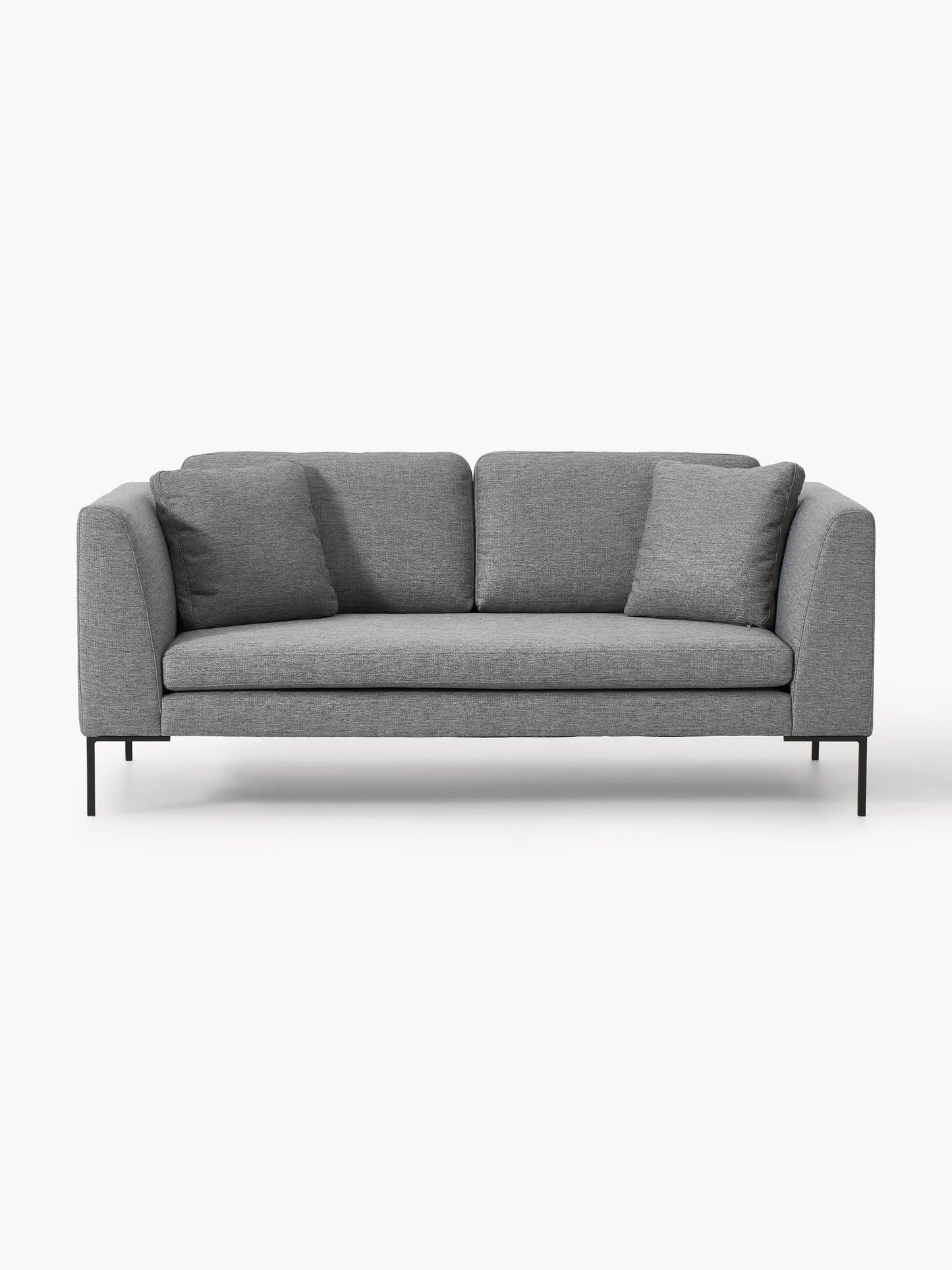 Galeriebild 1 - Sofa Emma (3-Sitzer) mit Metall-Füßen