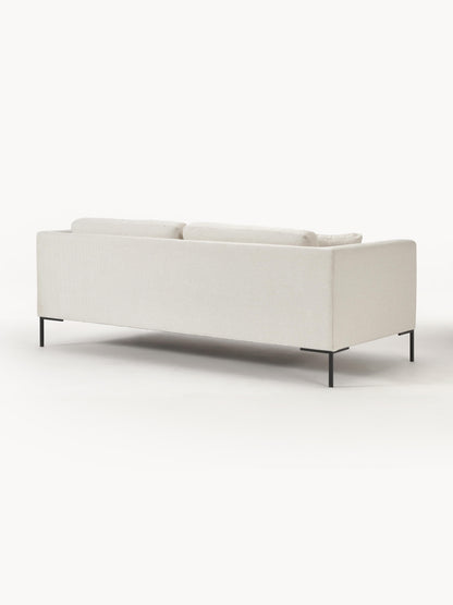 Sofa Emma (3-Sitzer) mit Metall-Füßen