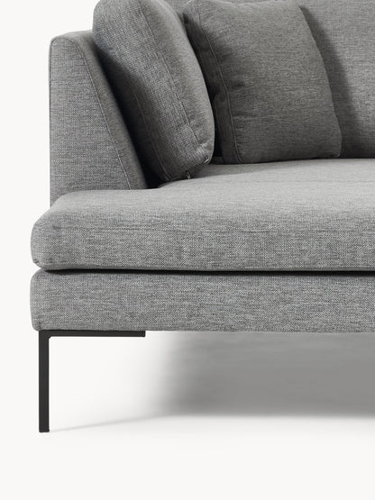 Sofa Emma (3-Sitzer) mit Metall-Füßen