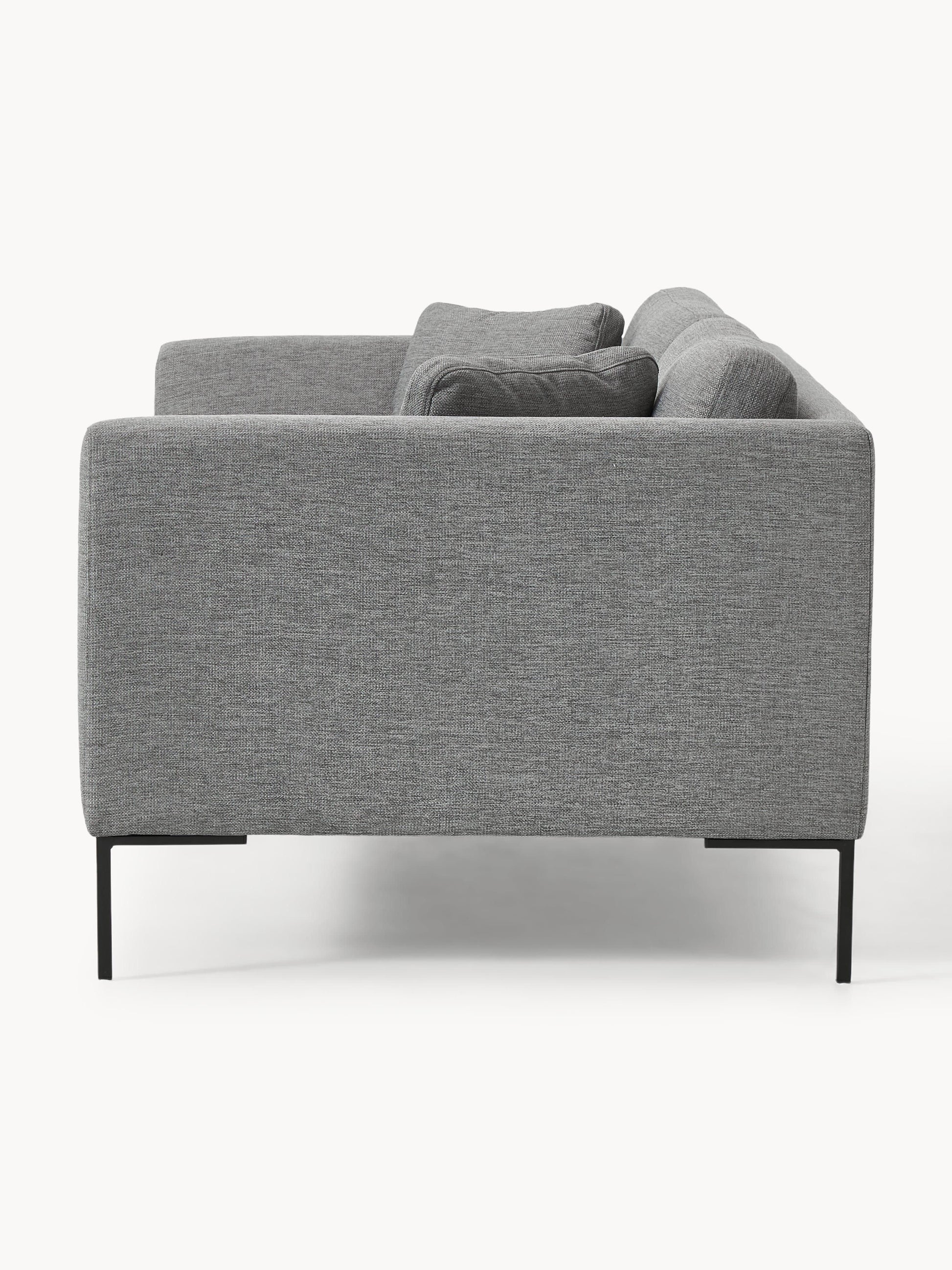 Sofa Emma (3-Sitzer) mit Metall-Füßen