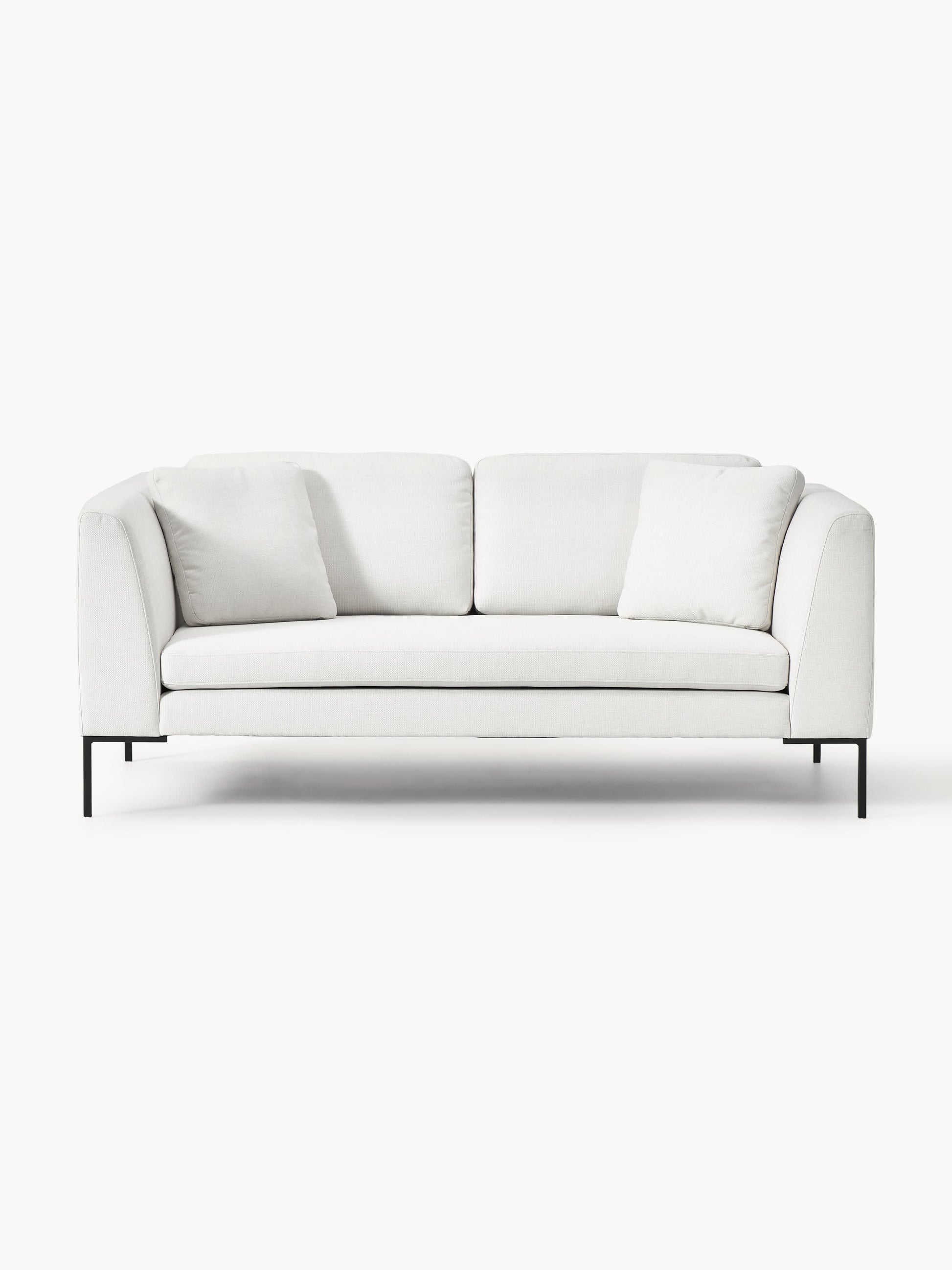 Galeriebild 1 - Sofa Emma (3-Sitzer) mit Metall-Füßen