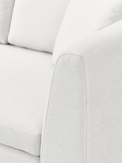 Sofa Emma (3-Sitzer) mit Metall-Füßen
