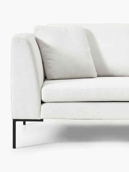 Sofa Emma (3-Sitzer) mit Metall-Füßen