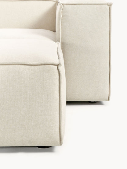 Modulares Sofa Lennon (4-Sitzer) mit Hocker (links/rechts)