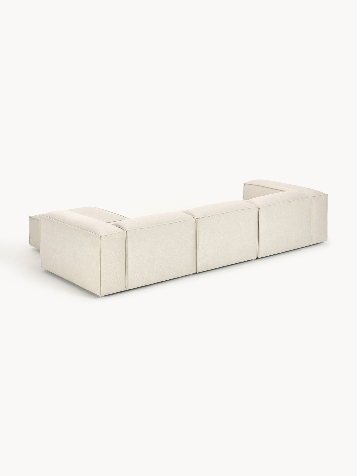 Modulares Sofa Lennon (4-Sitzer) mit Hocker (links/rechts)