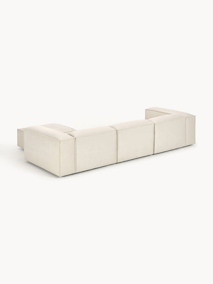 Modulares Sofa Lennon (4-Sitzer) mit Hocker (links/rechts)
