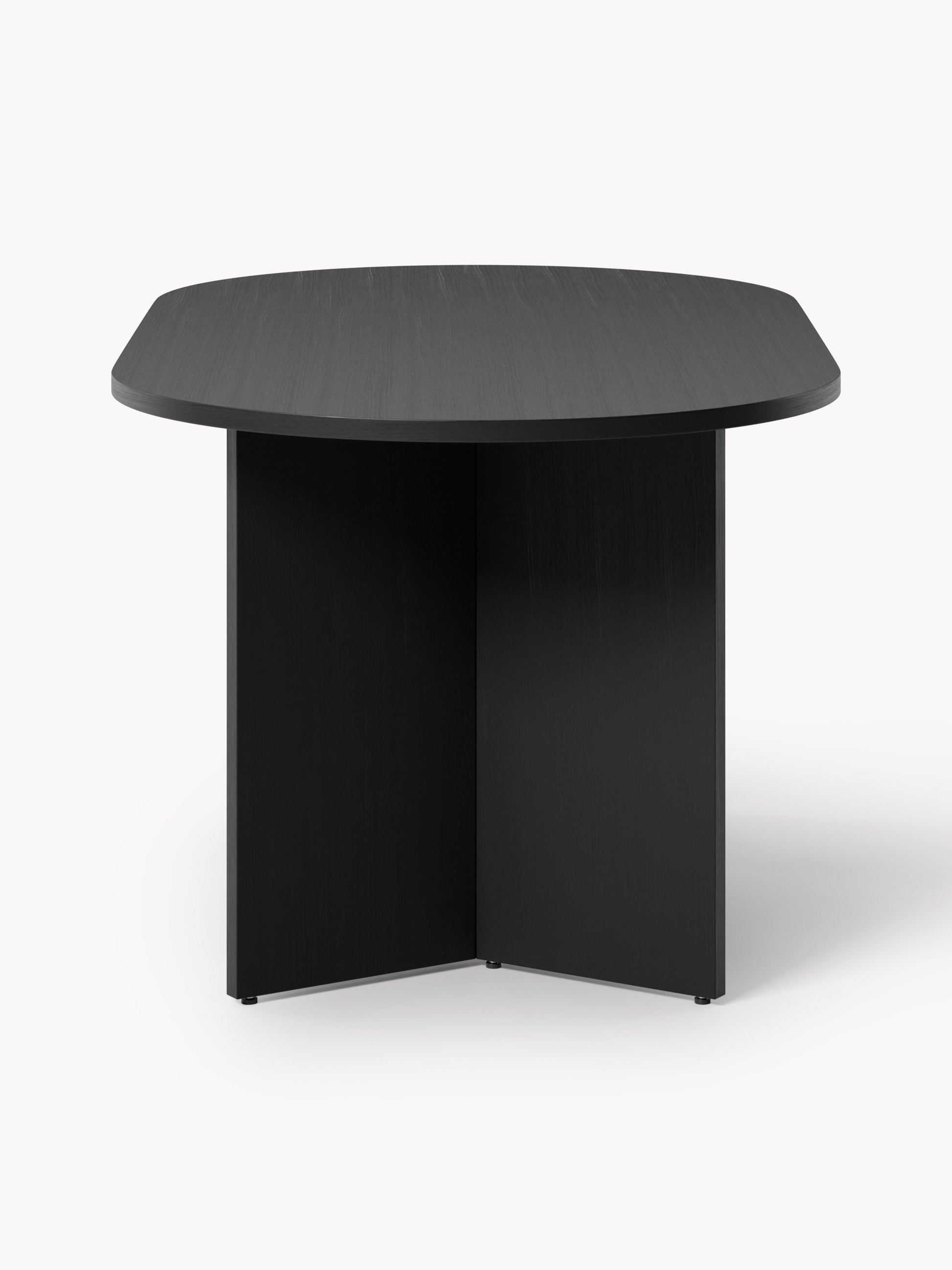 Ovaler Holz-Esstisch Toni, 200 x 90 cm
