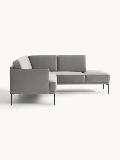 Samt-Ecksofa Fluente