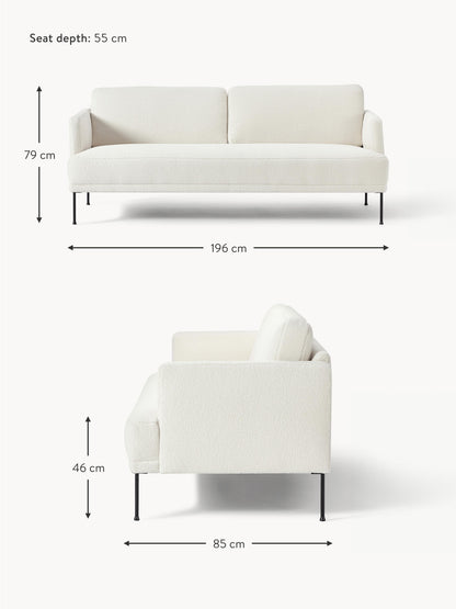 Teddy-Sofa Fluente (3-Sitzer)