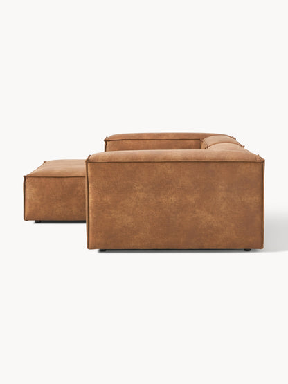 Modulares Ecksofa Lennon (2-Sitzer) aus Leder