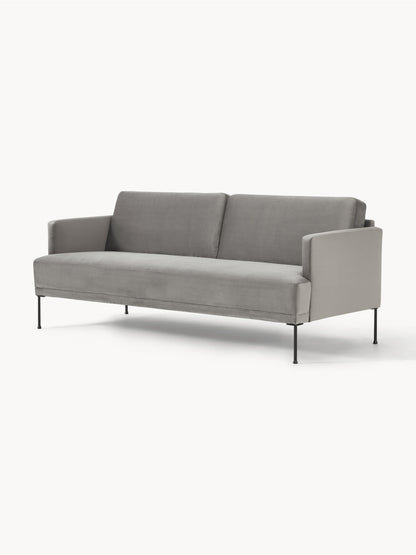 Samt-Sofa Fluente (3-Sitzer)